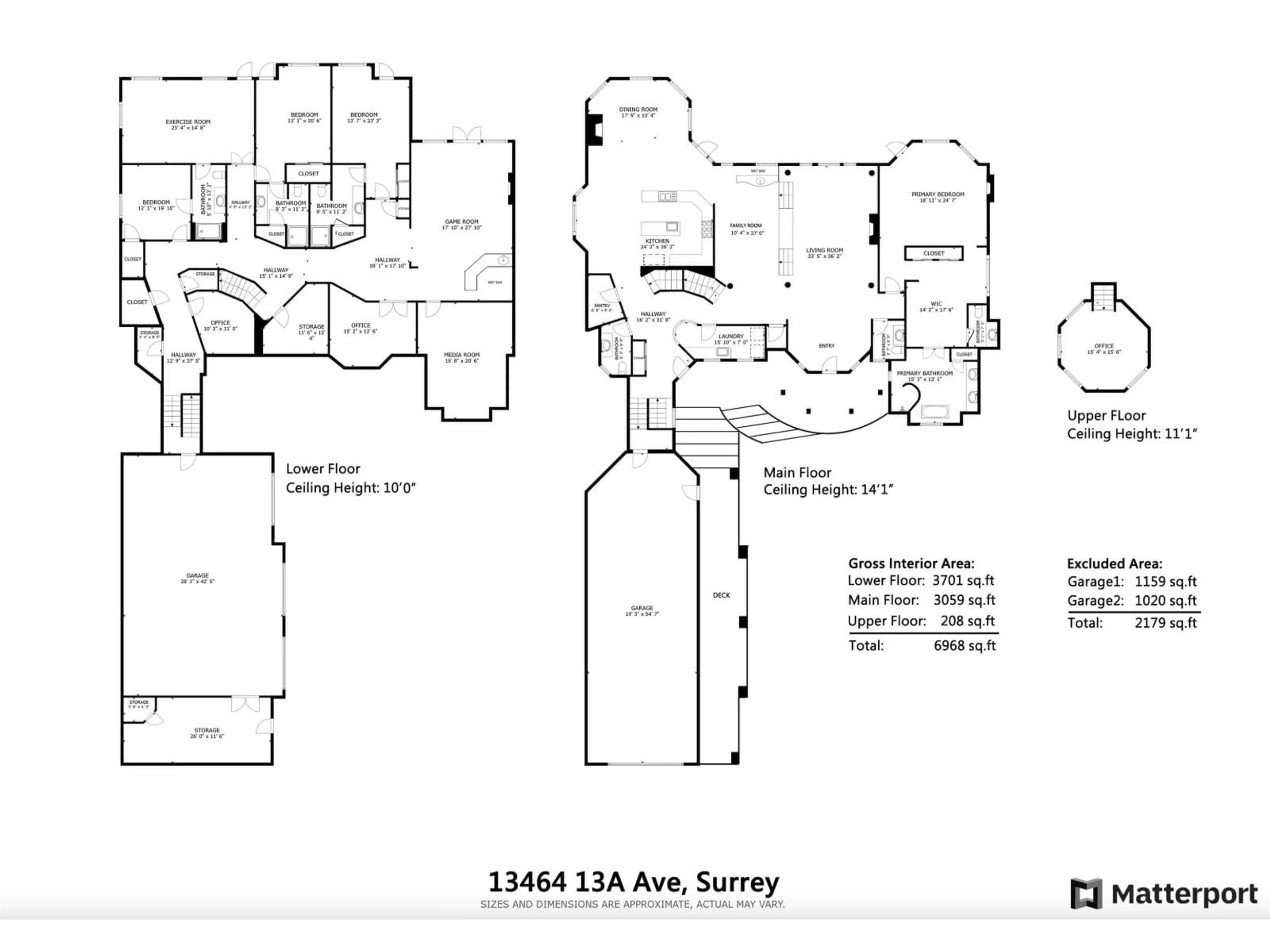 Floor plan for 13464 13A AVENUE, Surrey British Columbia V4A1C4