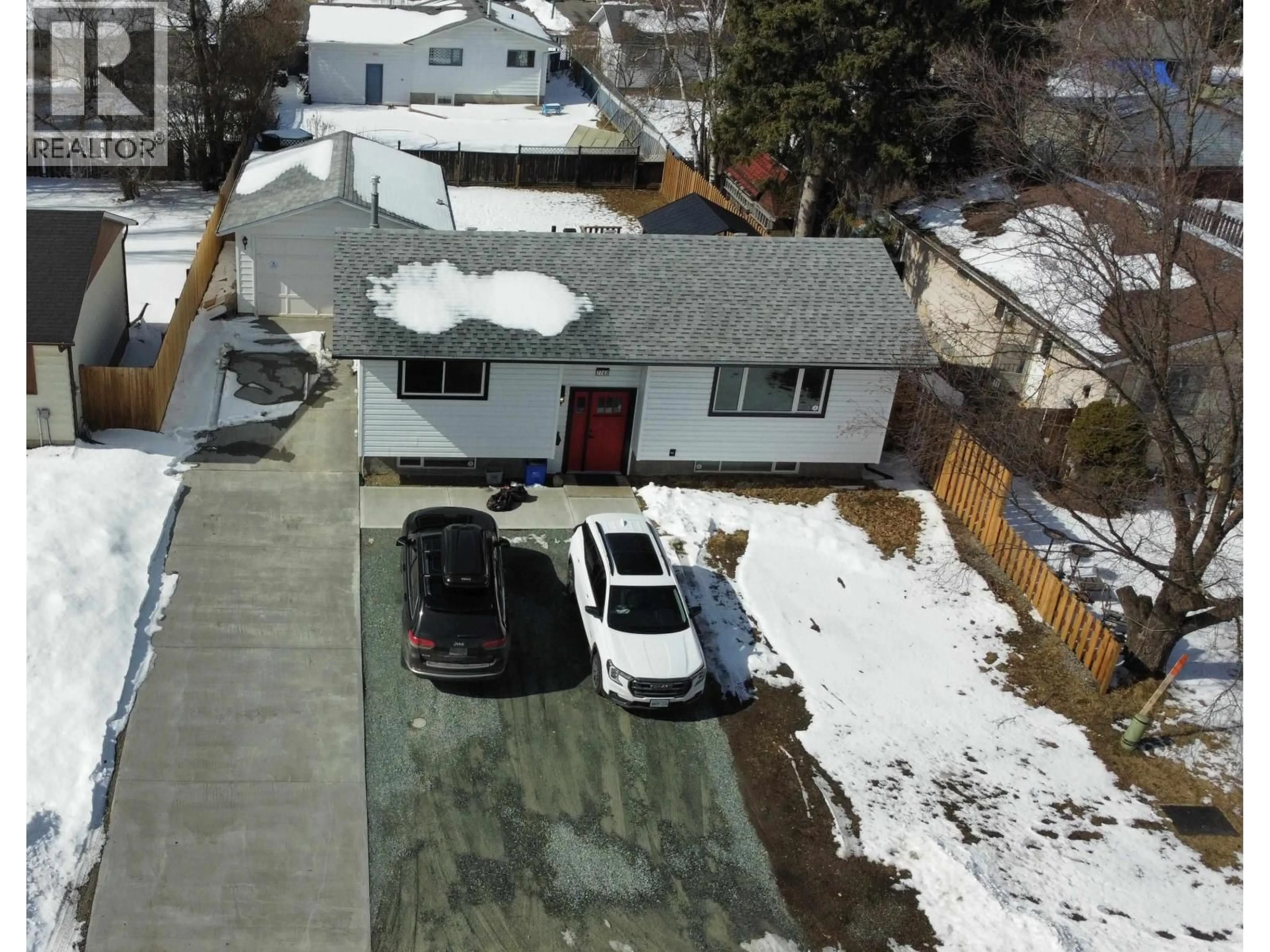 A pic from outside/outdoor area/front of a property/back of a property/a pic from drone, street for 7763 NEWTON CRESCENT, Prince George British Columbia V2K5S6