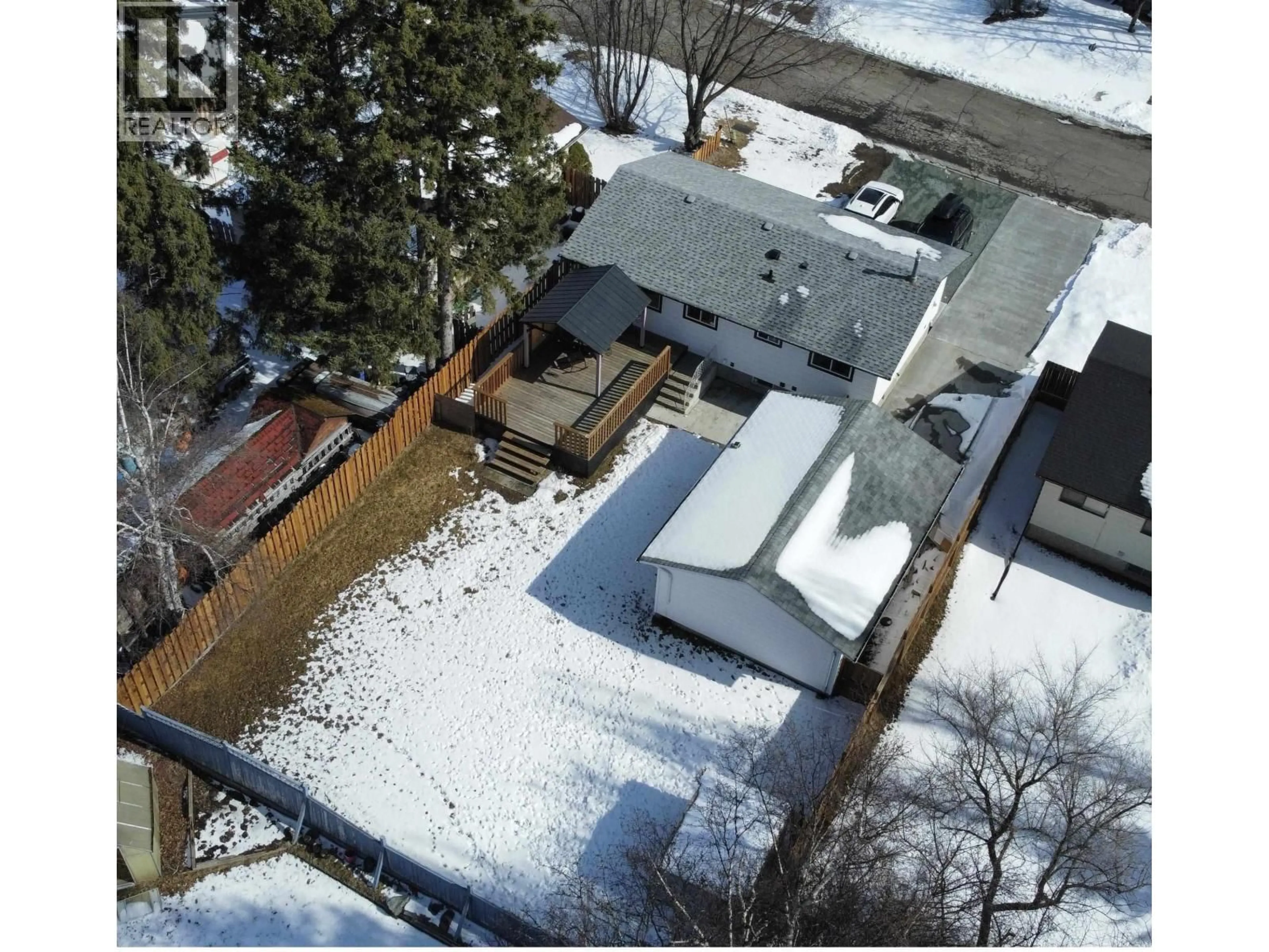 A pic from outside/outdoor area/front of a property/back of a property/a pic from drone, street for 7763 NEWTON CRESCENT, Prince George British Columbia V2K5S6