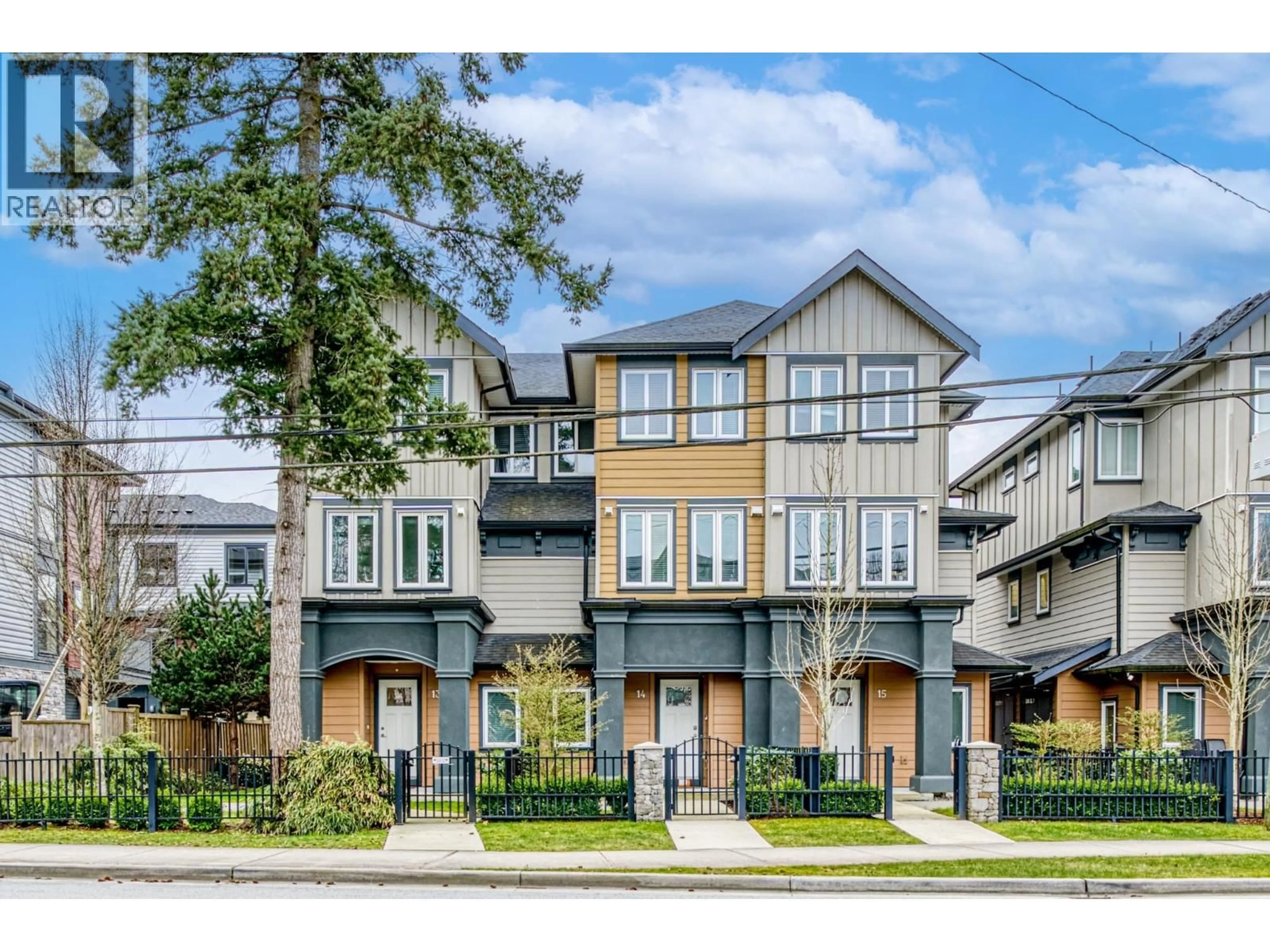 Home with vinyl exterior material, street for 13 - 9800 GRANVILLE AVENUE, Richmond British Columbia V6Y1R3