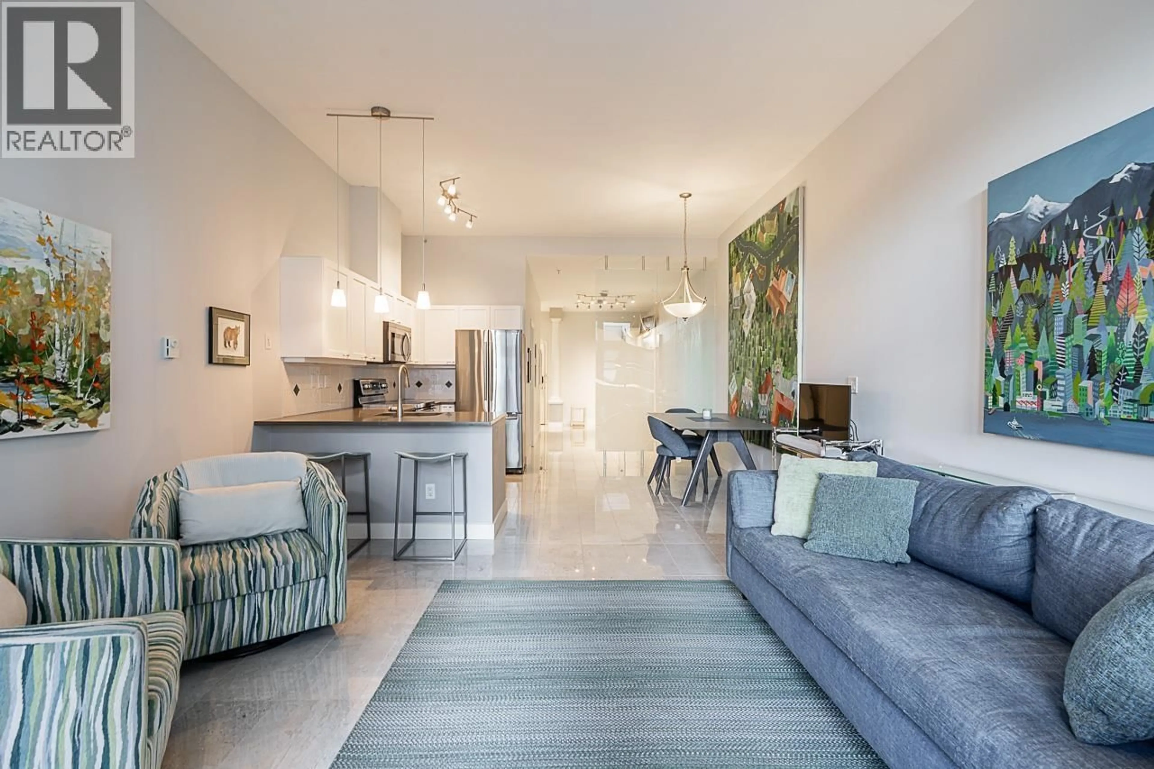 Living room with furniture, unknown for 108 - 131 3RD STREET, North Vancouver British Columbia V7M1E7