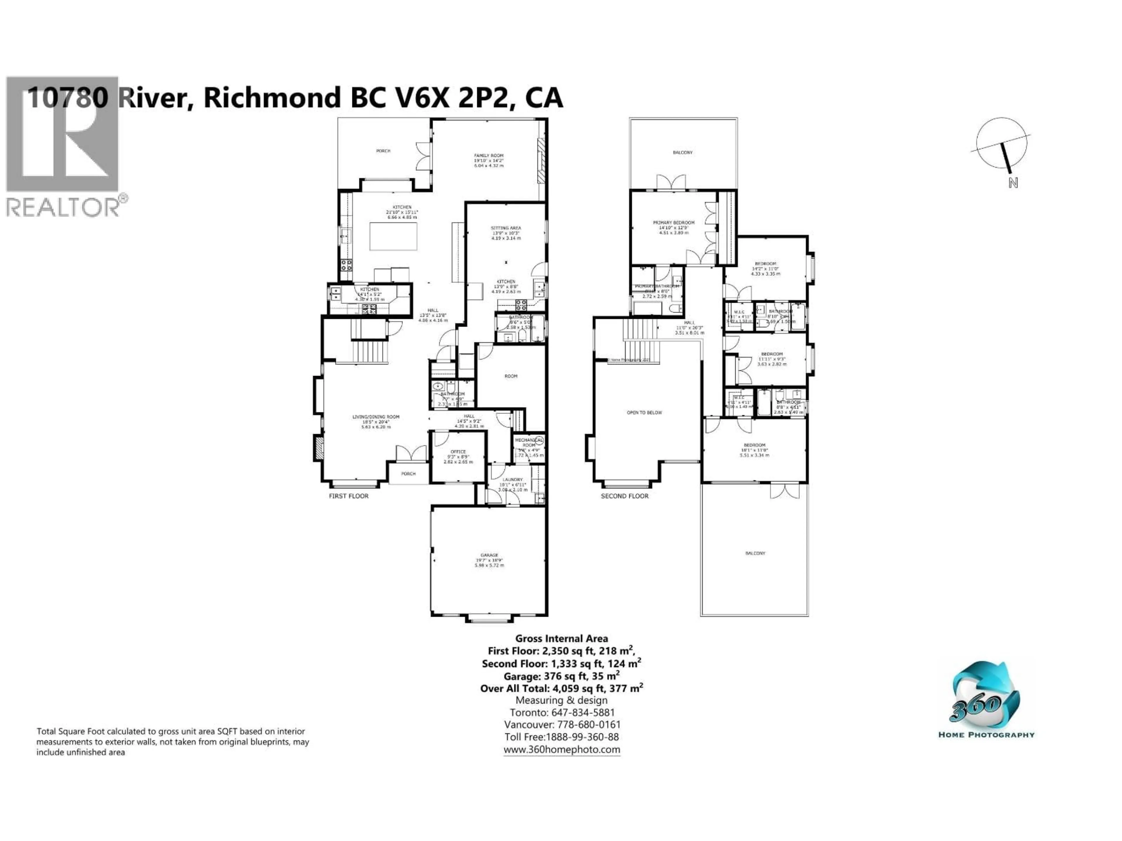 Floor plan for 10780 RIVER DRIVE, Richmond British Columbia V6X1Z4