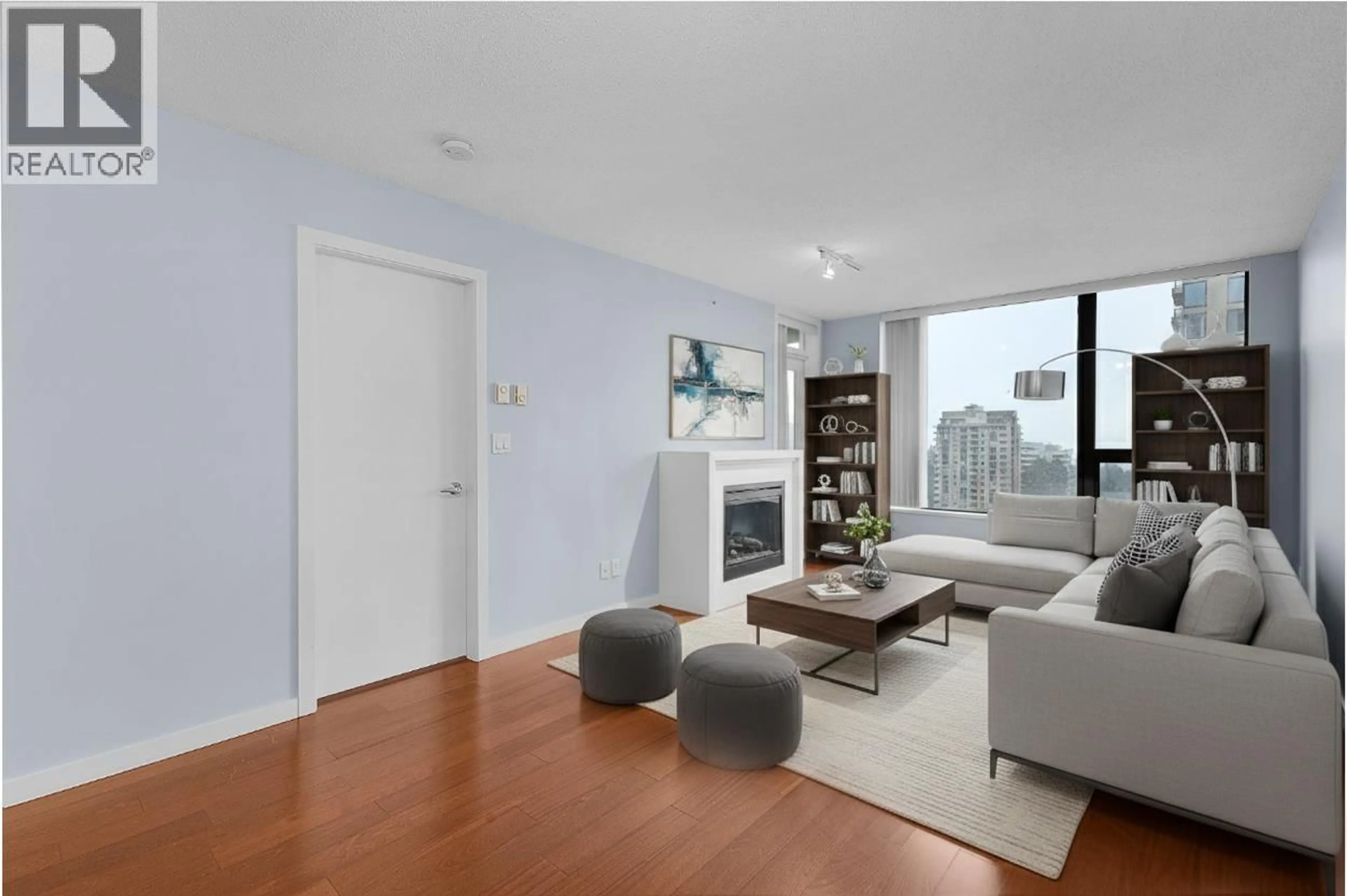 Living room with furniture, unknown for 1108 - 7108 COLLIER STREET, Burnaby British Columbia V5E0A1