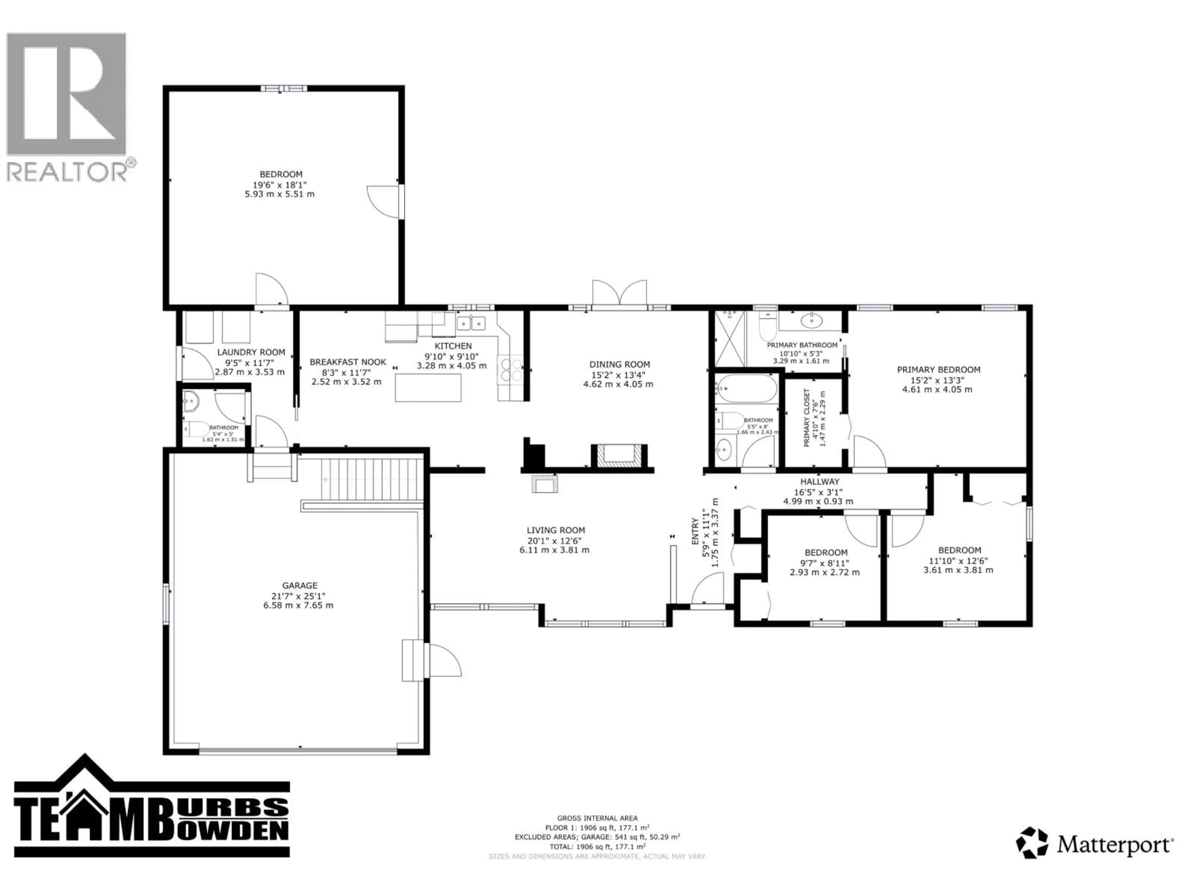 Floor plan for 1889 ALMA ROAD, Quesnel British Columbia V2J6J3