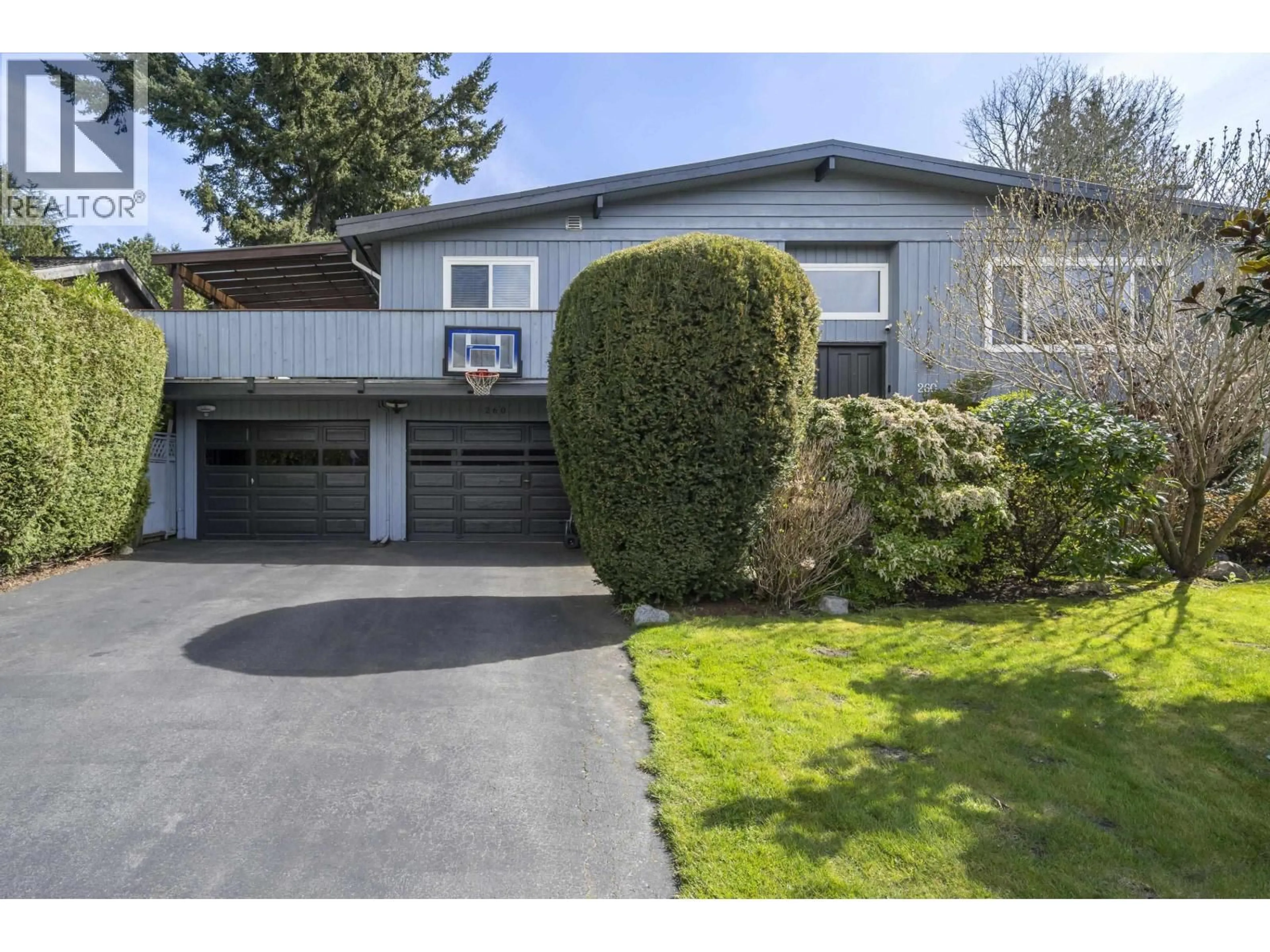 Home with vinyl exterior material, street for 260 54A STREET, Delta British Columbia V4M3J3