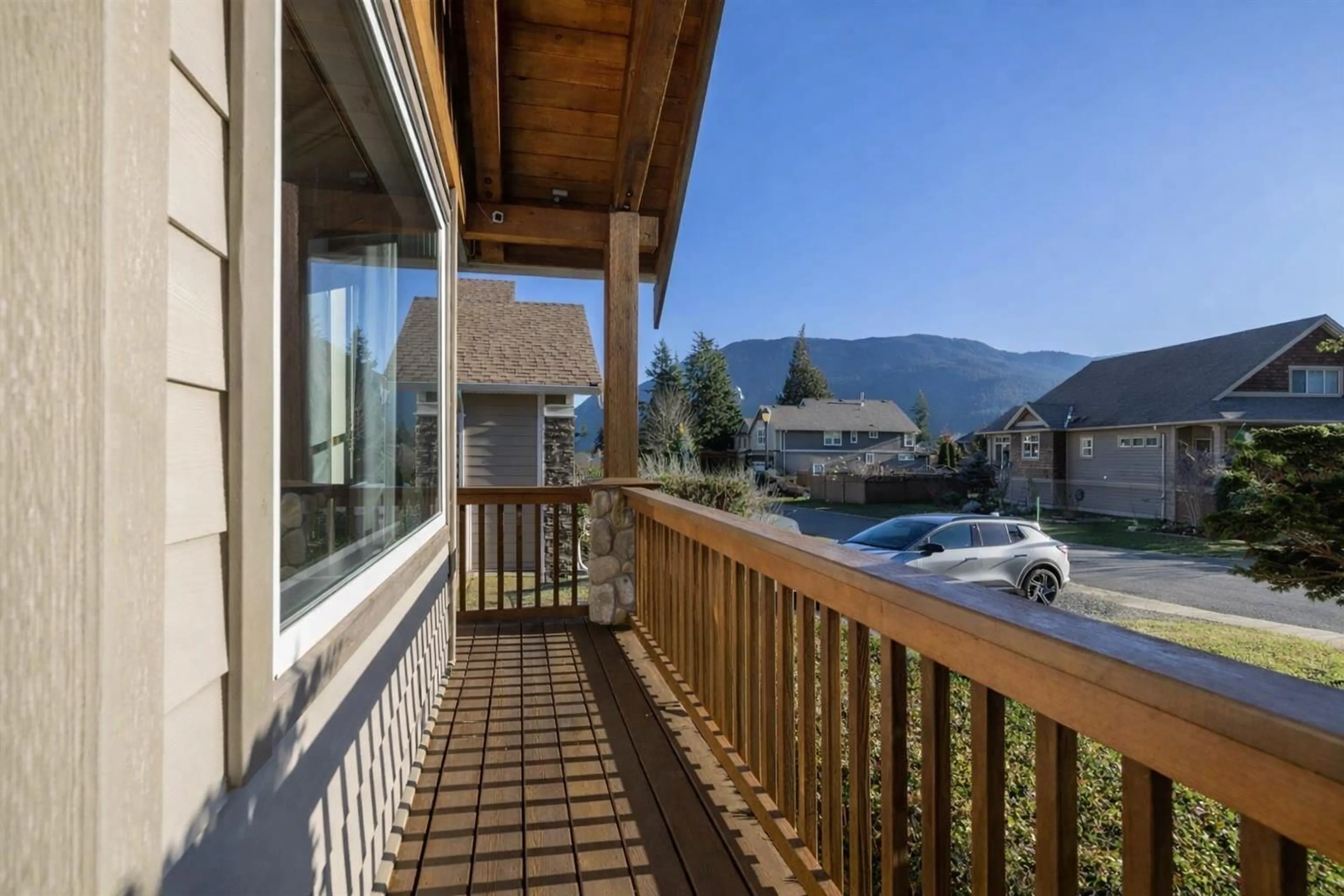 Balcony in the apartment, mountain view for 2 - 14550 MORRIS VALLEY ROAD, Mission British Columbia V0M1A1
