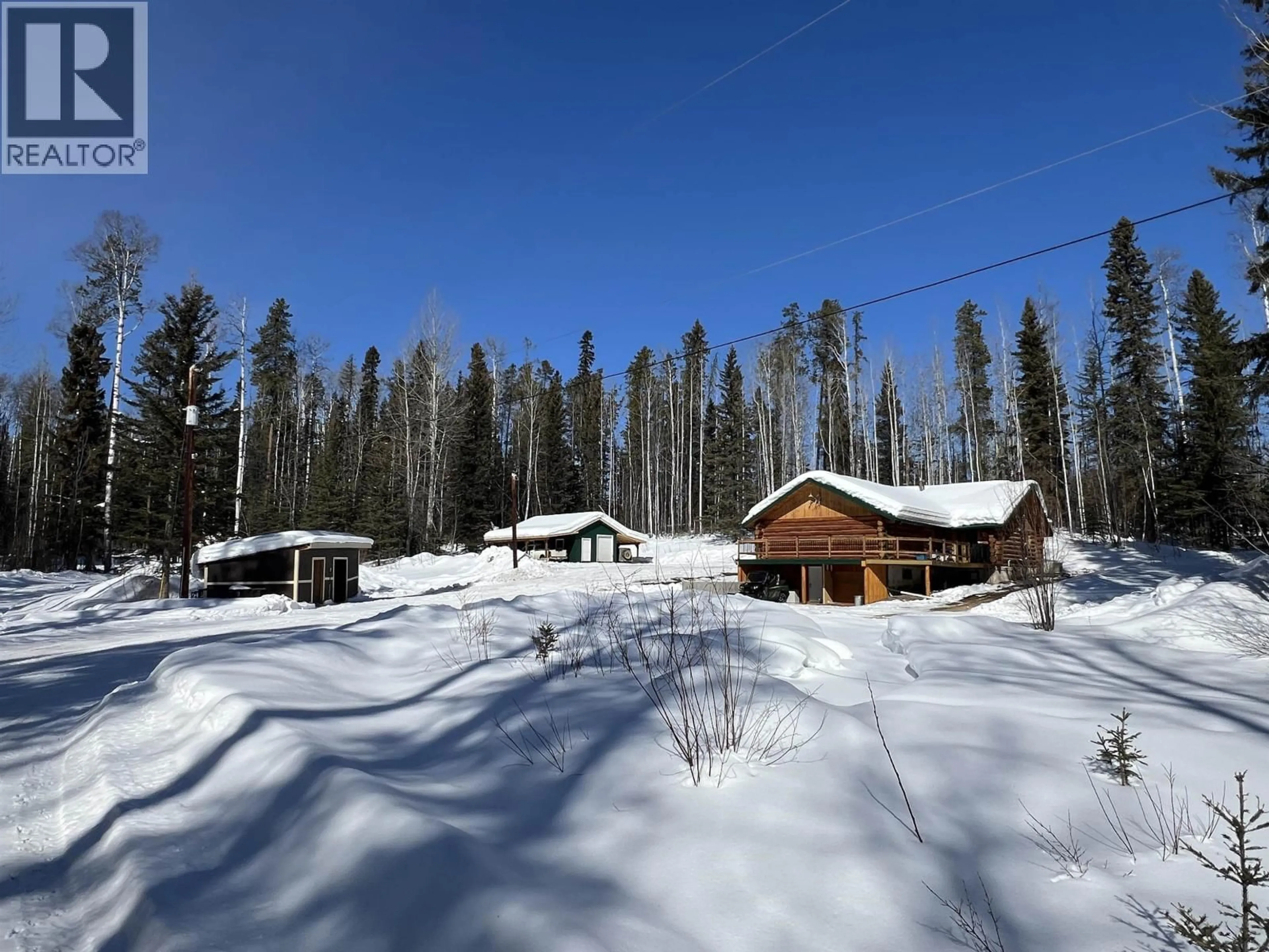 A pic from outside/outdoor area/front of a property/back of a property/a pic from drone, unknown for 47 PIONEER WAY, Fort Nelson British Columbia V0C1R0