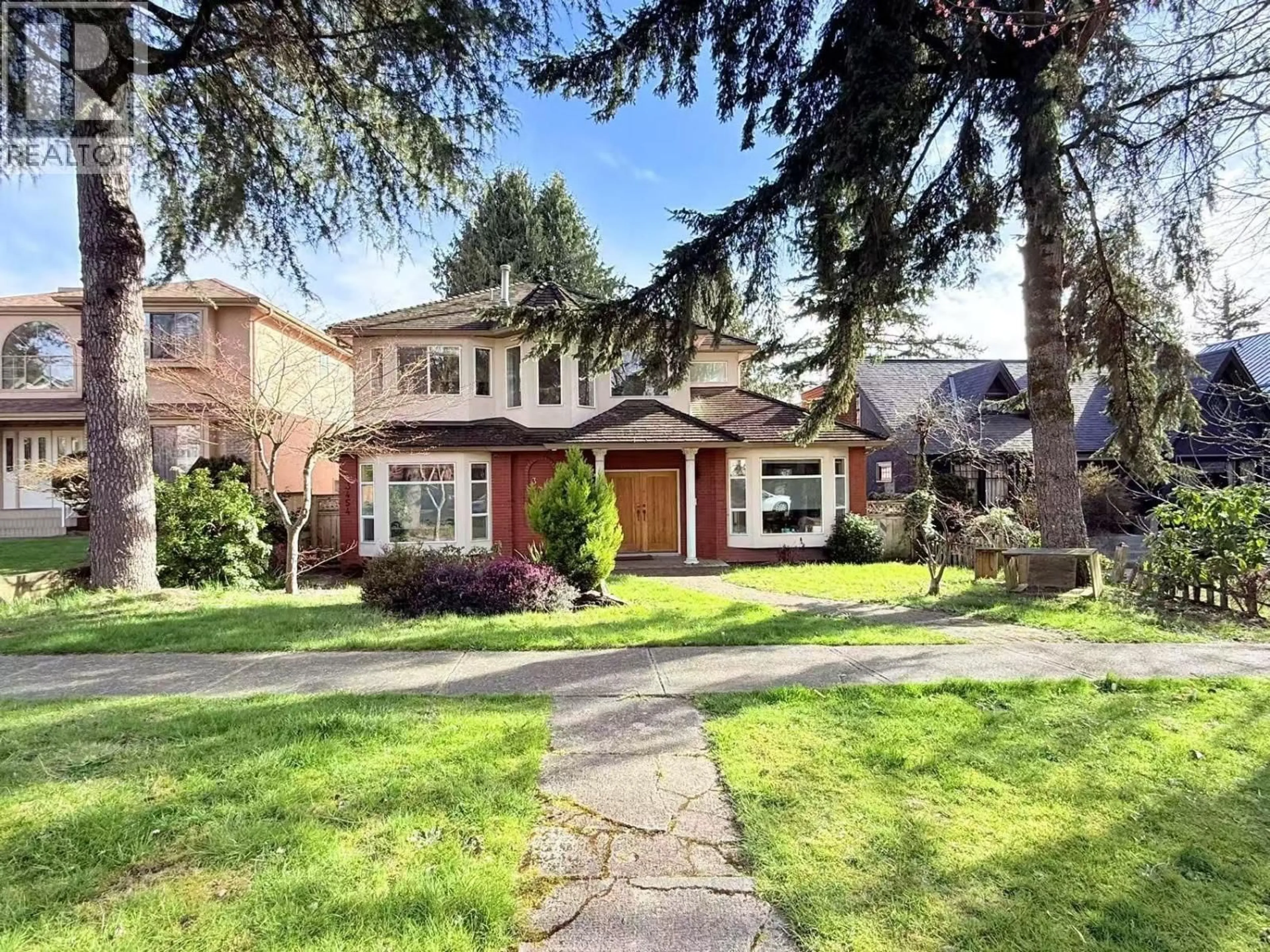 Home with brick exterior material, street for 3456 36TH AVENUE, Vancouver British Columbia V6N2R9