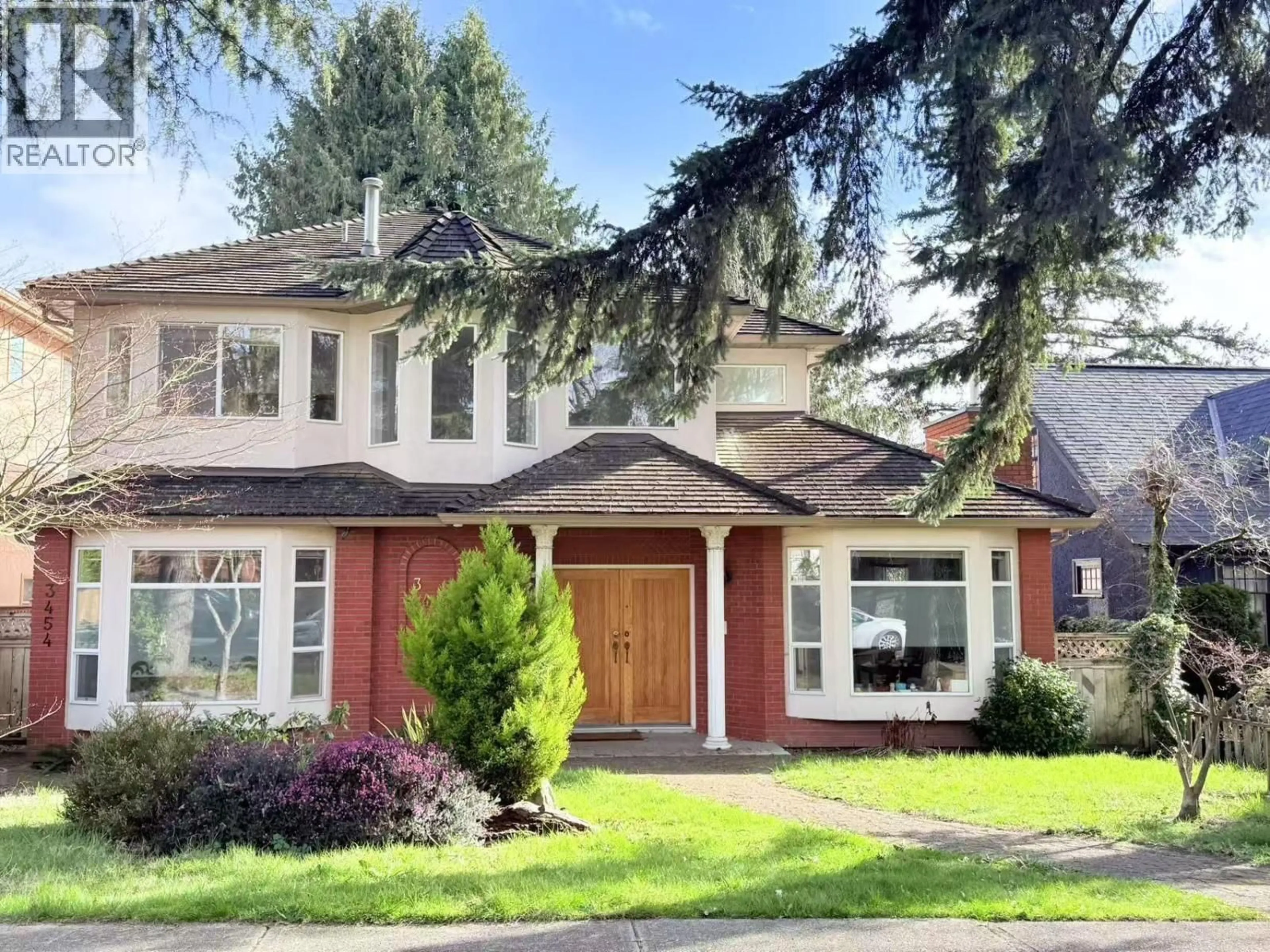 Home with brick exterior material, street for 3456 36TH AVENUE, Vancouver British Columbia V6N2R9