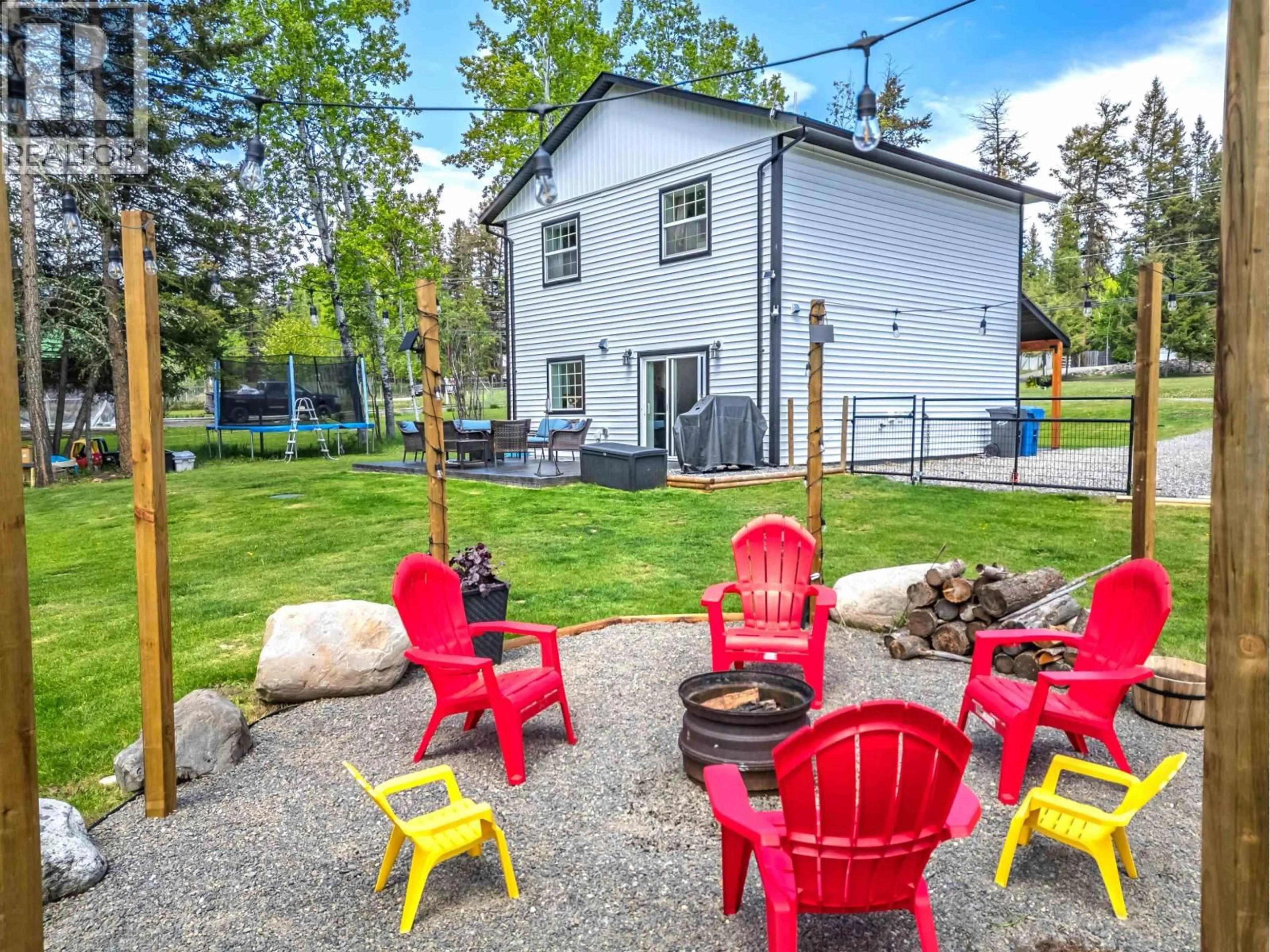 Patio, street for 4908 KITWANGA DRIVE, 108 Mile Ranch British Columbia V0K2Z0