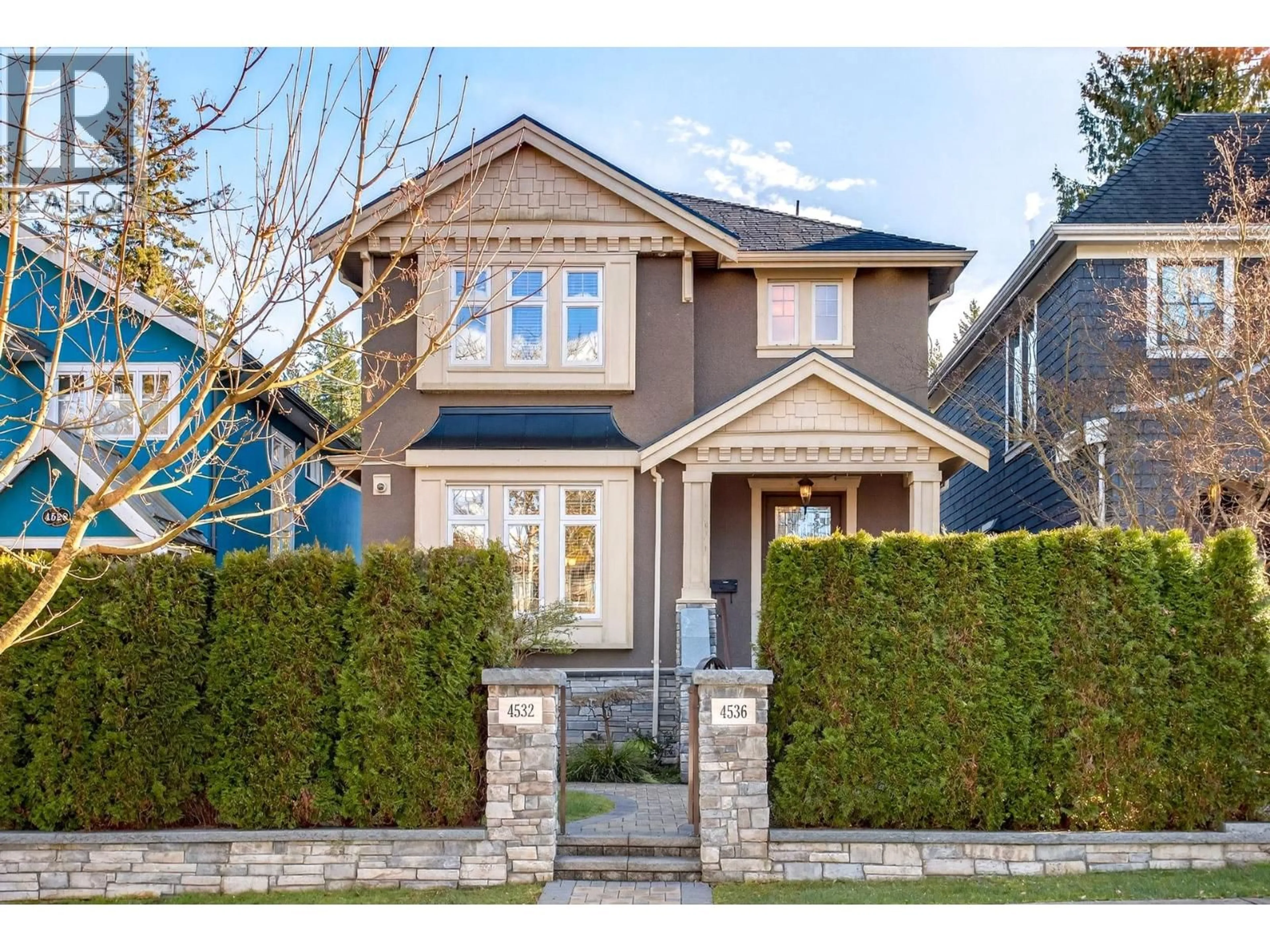 Home with brick exterior material, street for 4532 15TH AVENUE, Vancouver British Columbia V6R3B4
