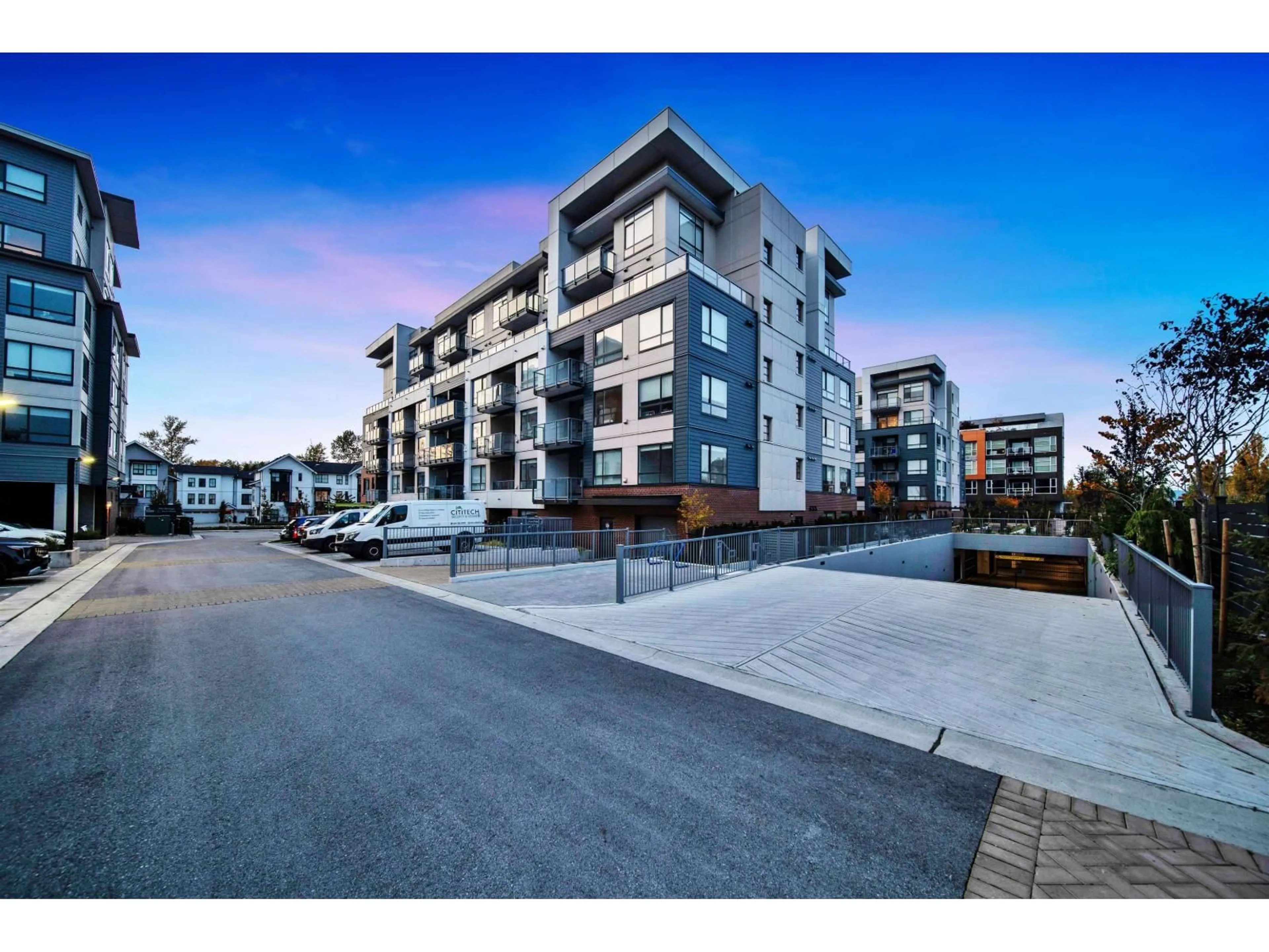 A pic from outside/outdoor area/front of a property/back of a property/a pic from drone, street for 109 - 7936 206 STREET, Langley British Columbia V2Y1X6