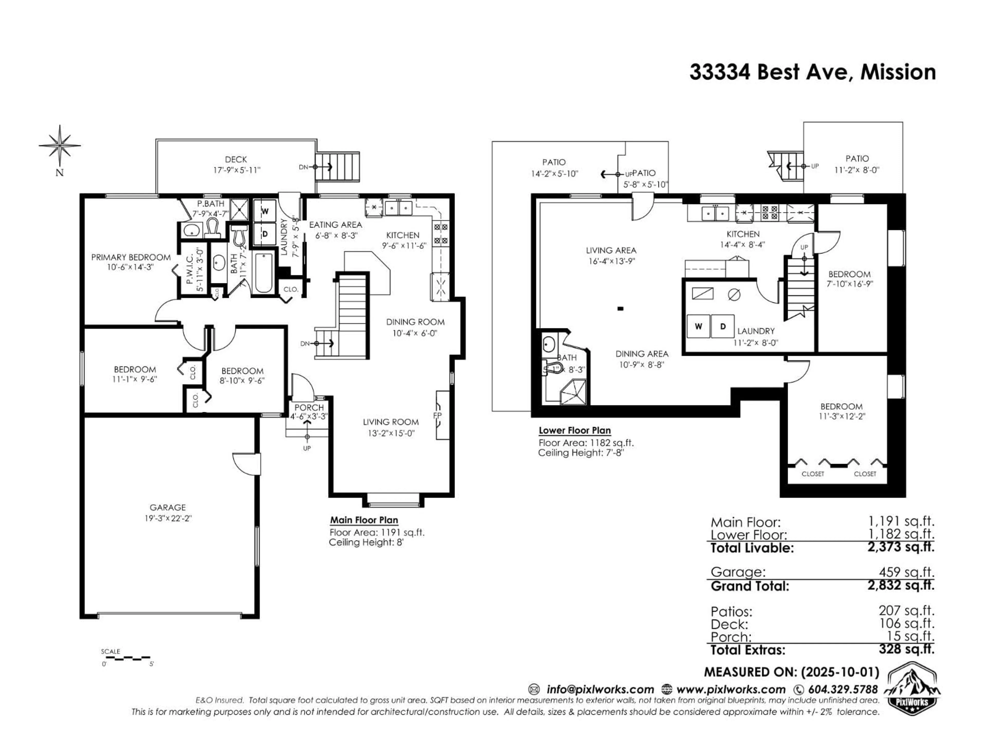 Floor plan for 33334 BEST AVENUE, Mission British Columbia V2V6N5