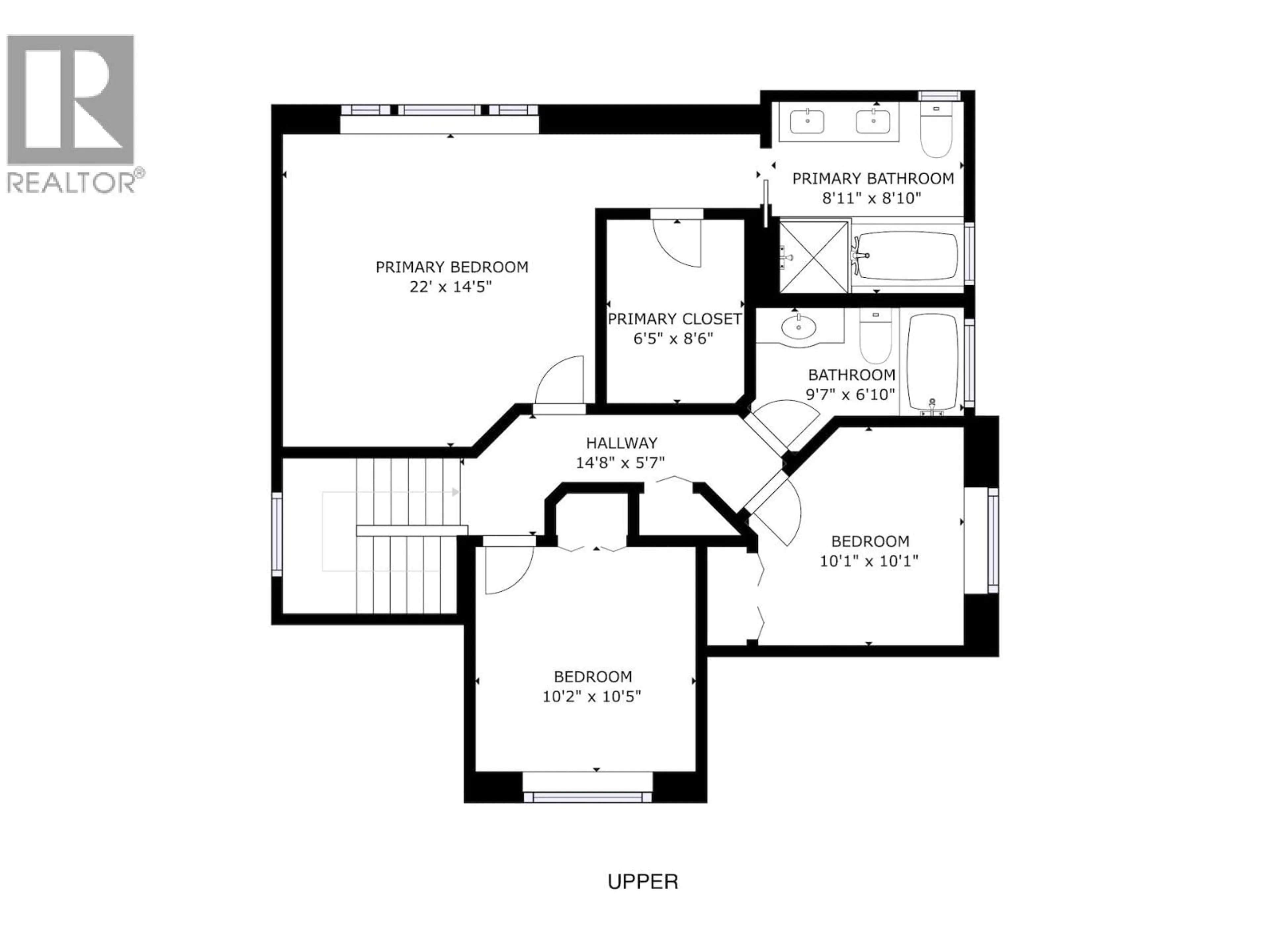 Floor plan for 8912 96A AVENUE, Fort St. John British Columbia V1J5E1