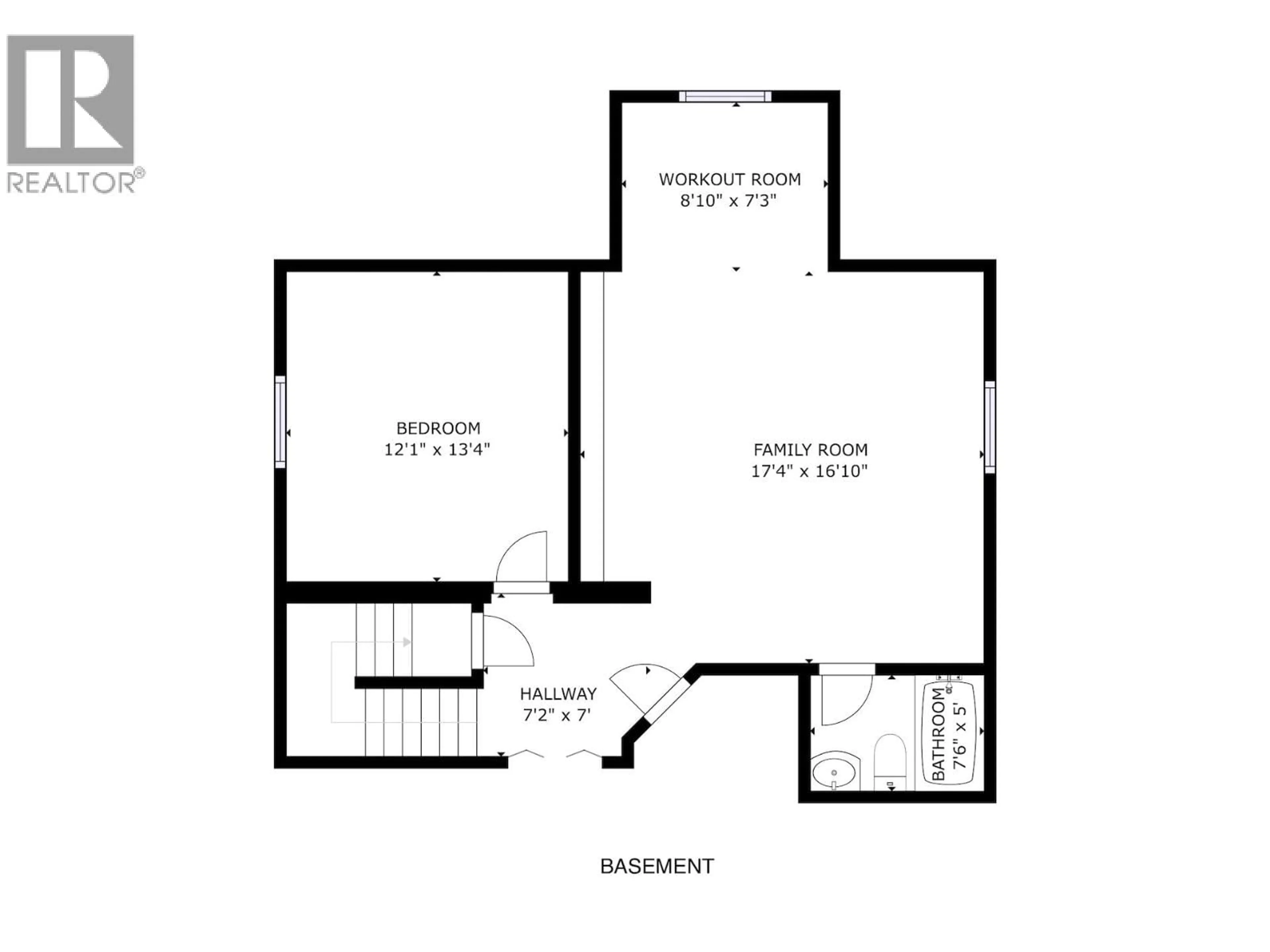 Floor plan for 8912 96A AVENUE, Fort St. John British Columbia V1J5E1