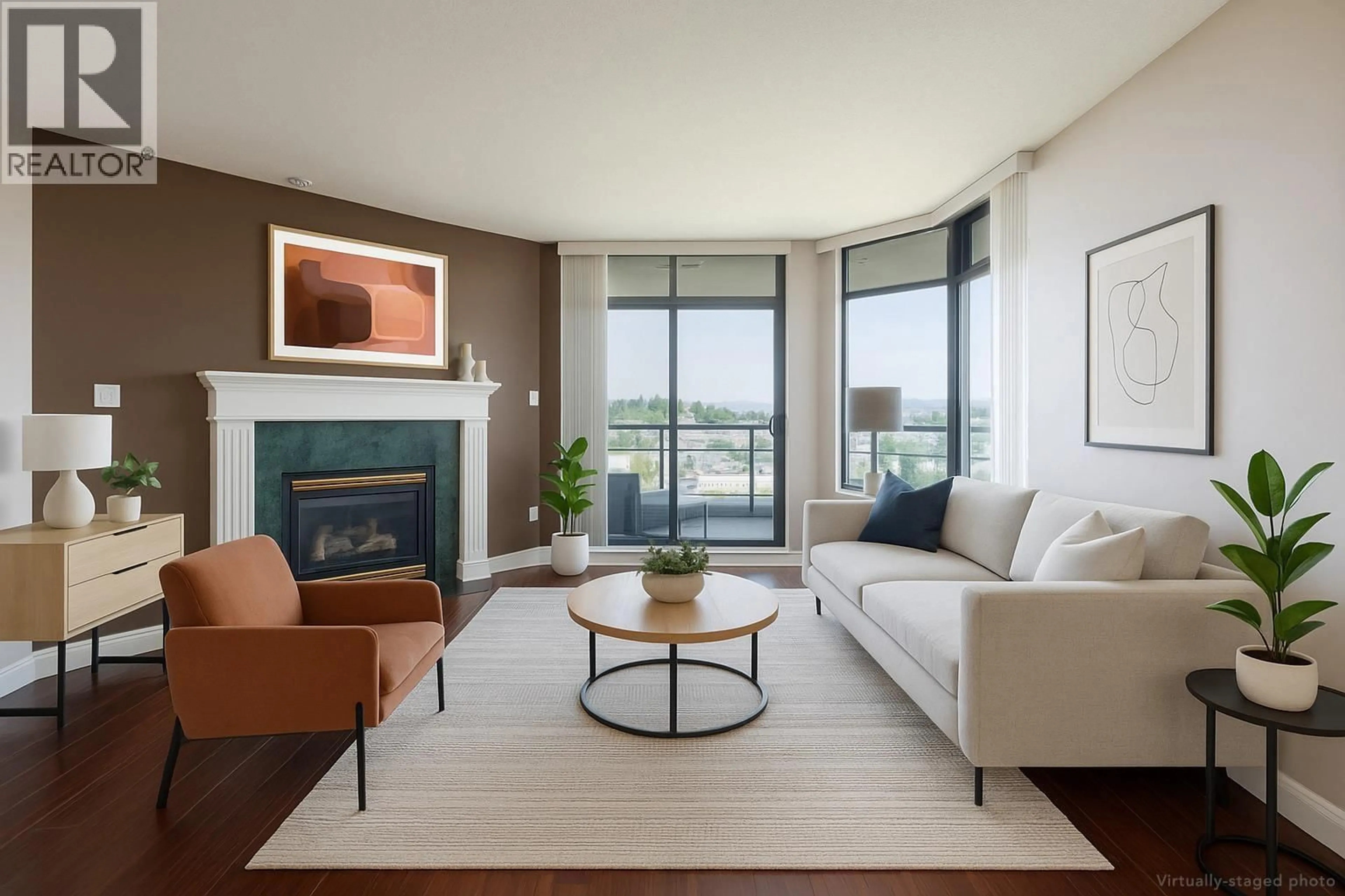 Living room with furniture, unknown for 1301 - 4425 HALIFAX STREET, Burnaby British Columbia V5C6P2