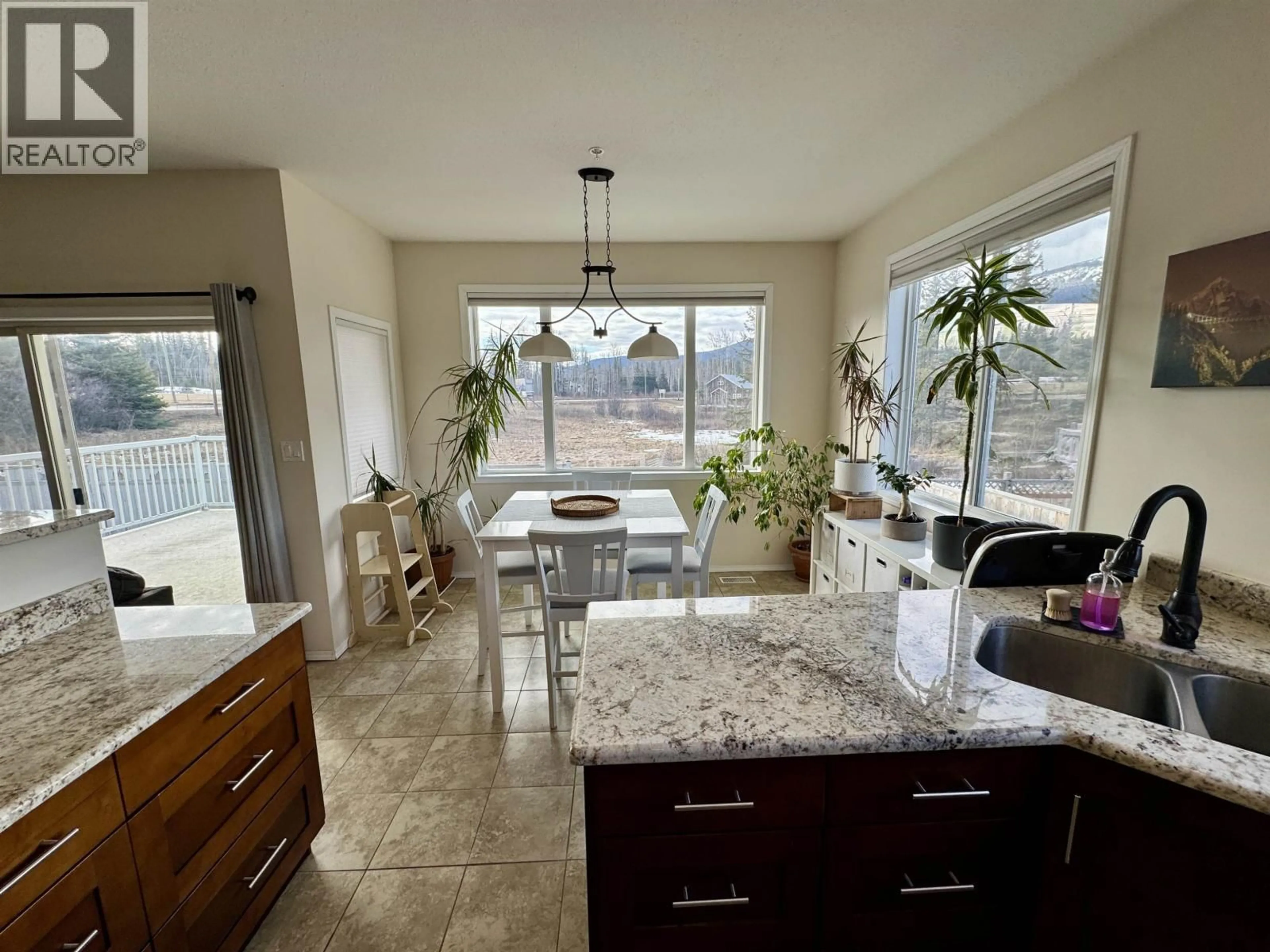 Open concept kitchen, ceramic/tile floor for 29 STARLITER WAY, Smithers British Columbia V0J2N2