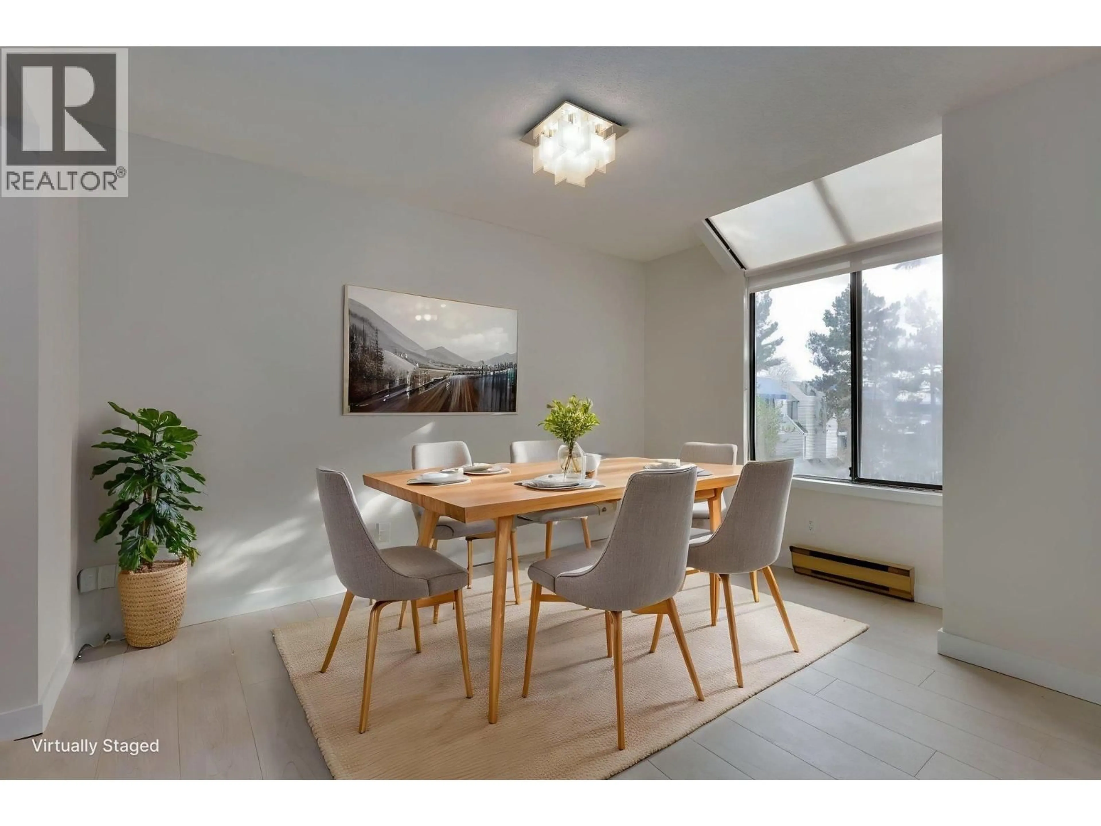 Dining room, wood/laminate floor for 306 - 8400 ACKROYD ROAD, Richmond British Columbia V6X3E8