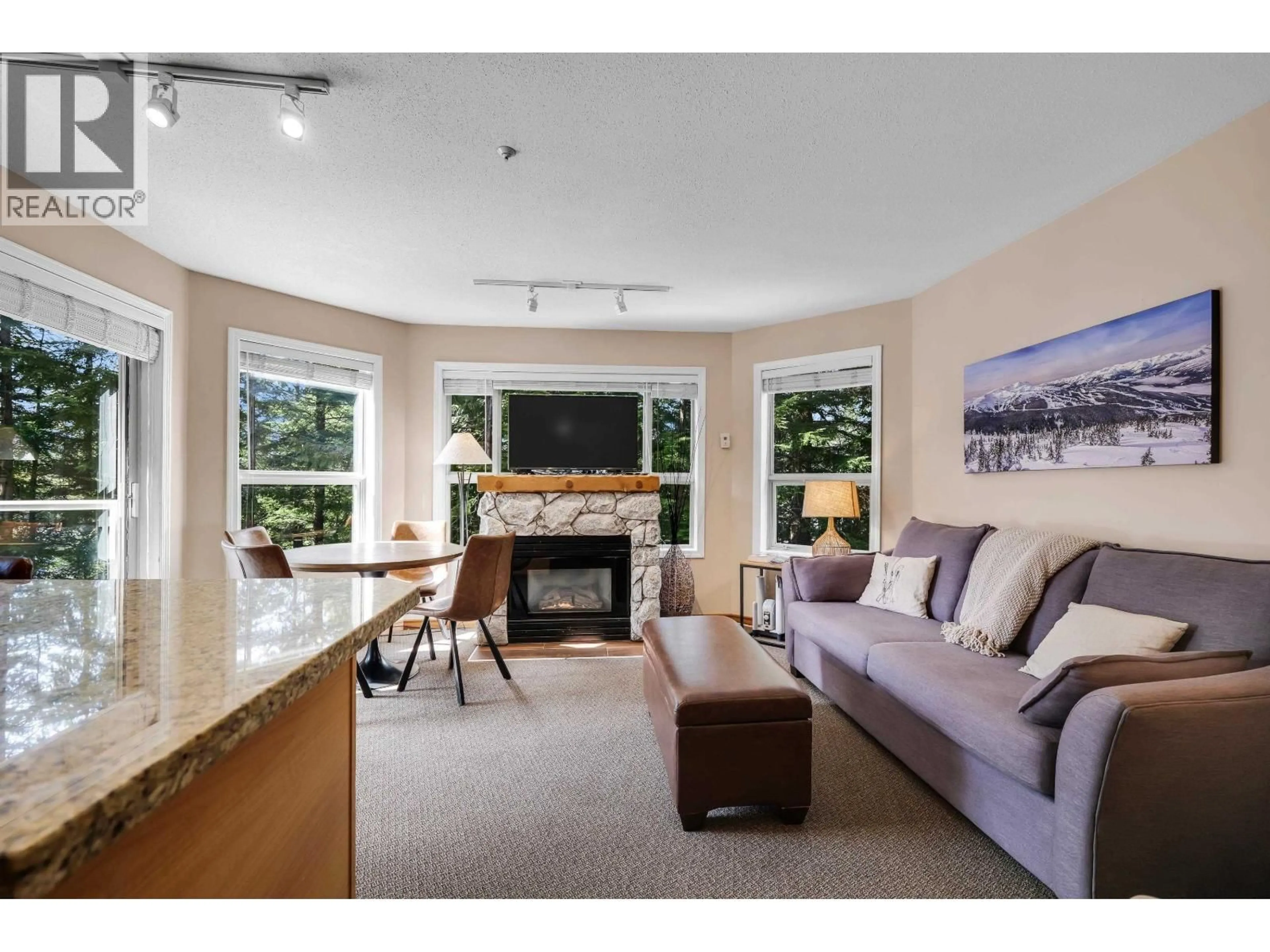 Living room with furniture, unknown for 212 - 4800 SPEARHEAD DRIVE, Whistler British Columbia V0N1B4