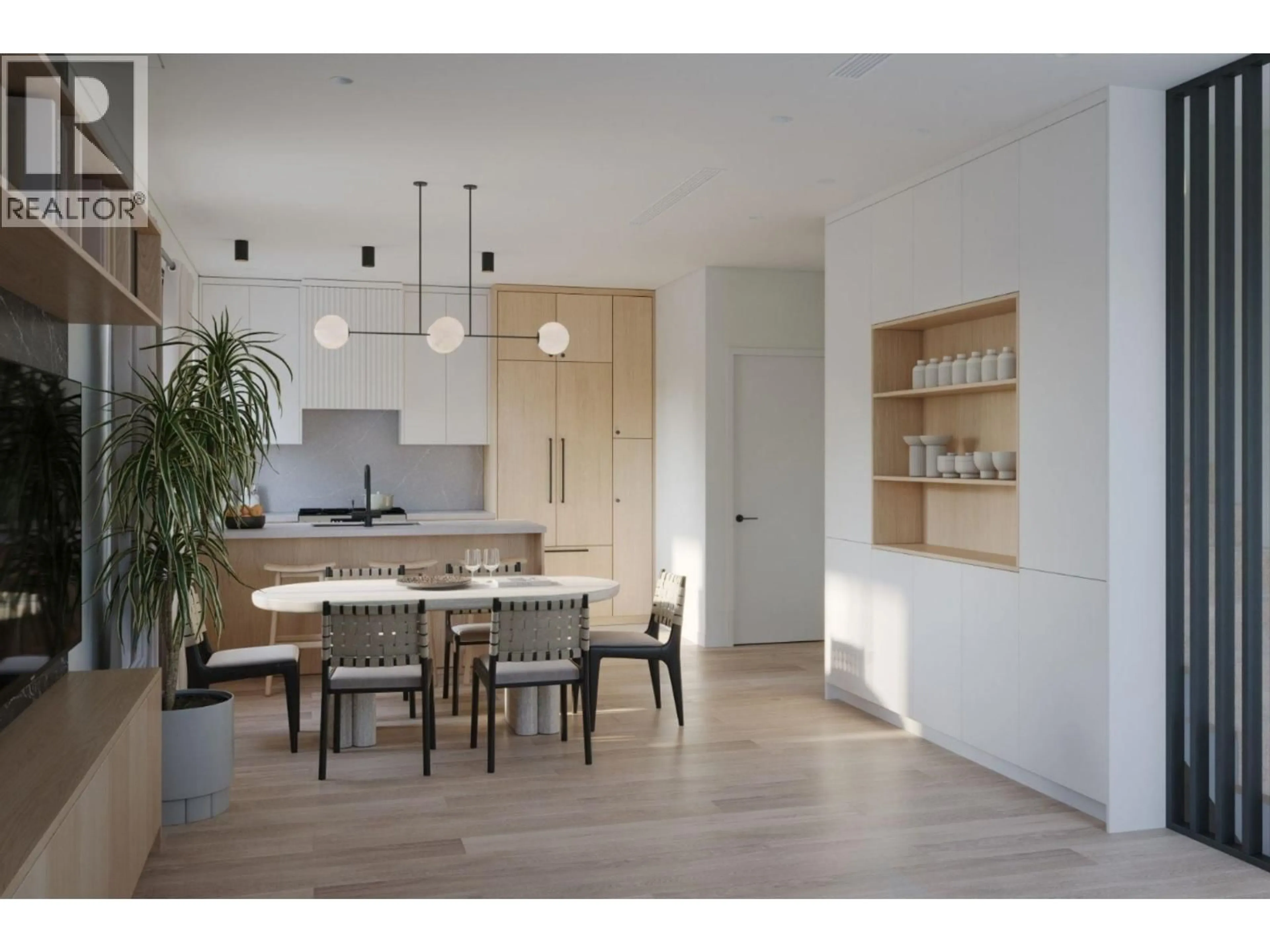 Open concept kitchen, wood/laminate floor for 1 - 2240 40TH AVENUE, Vancouver British Columbia V5P1J5