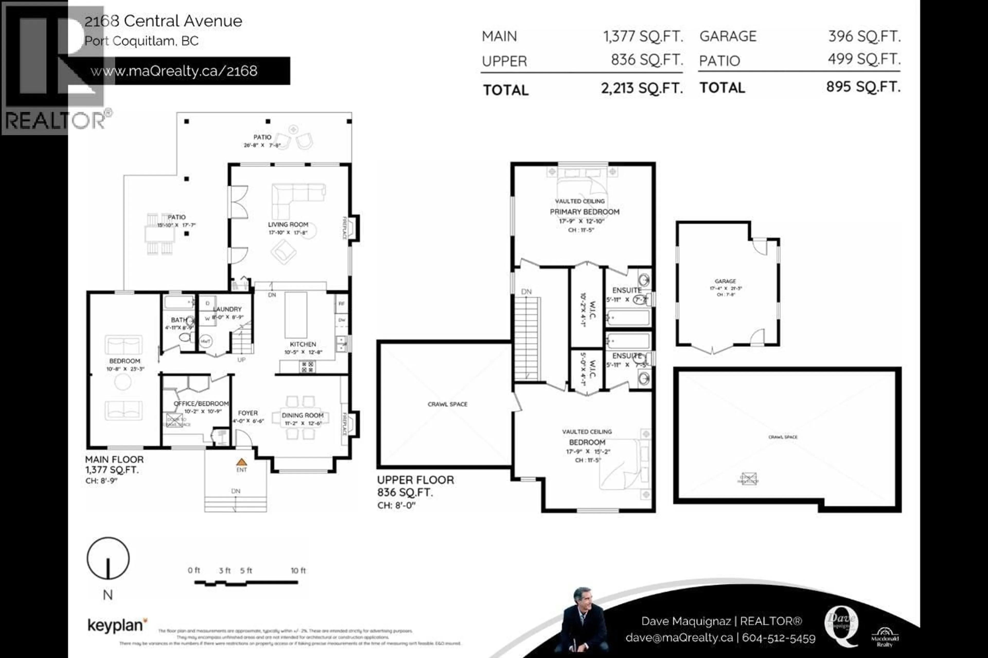 Floor plan for 2168 CENTRAL AVENUE, Port Coquitlam British Columbia V3C1V5