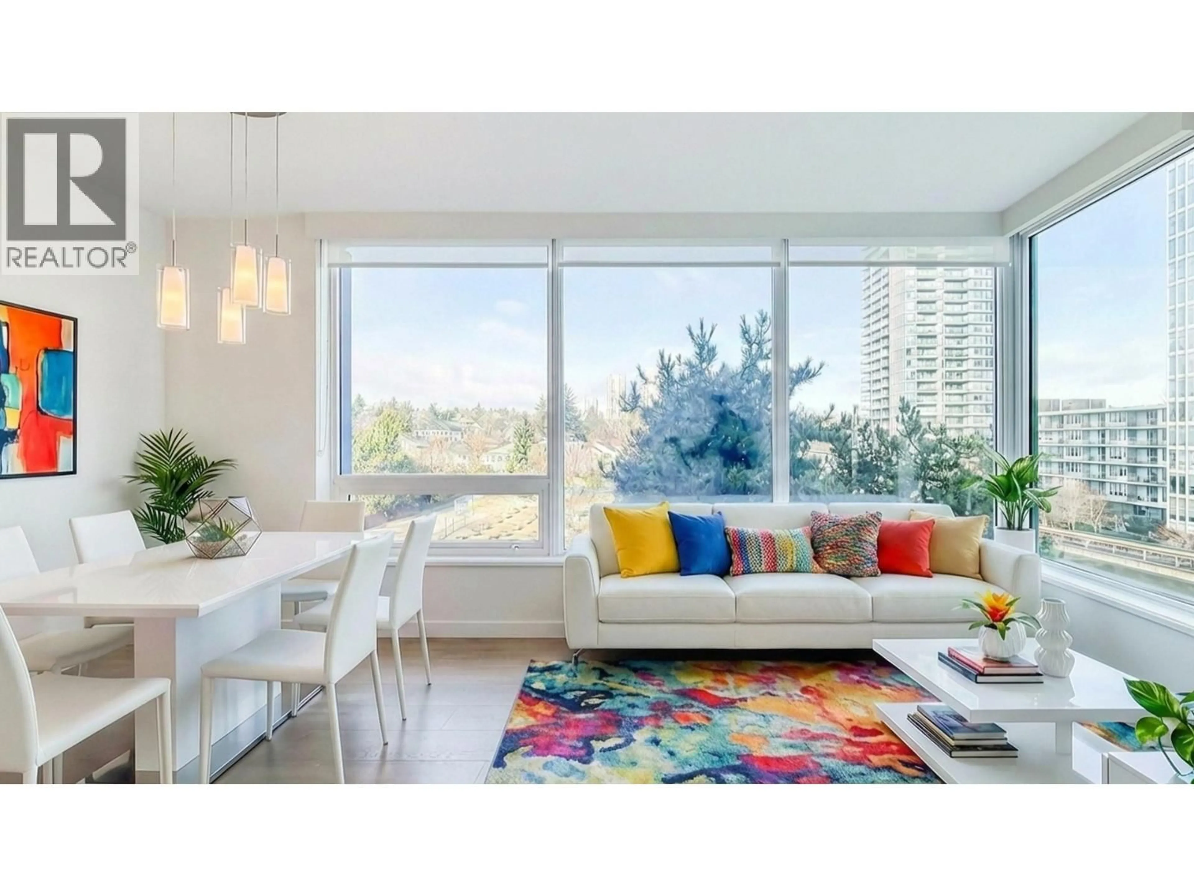 Living room with furniture, unknown for 505 - 8189 CAMBIE STREET, Vancouver British Columbia V6P0G6