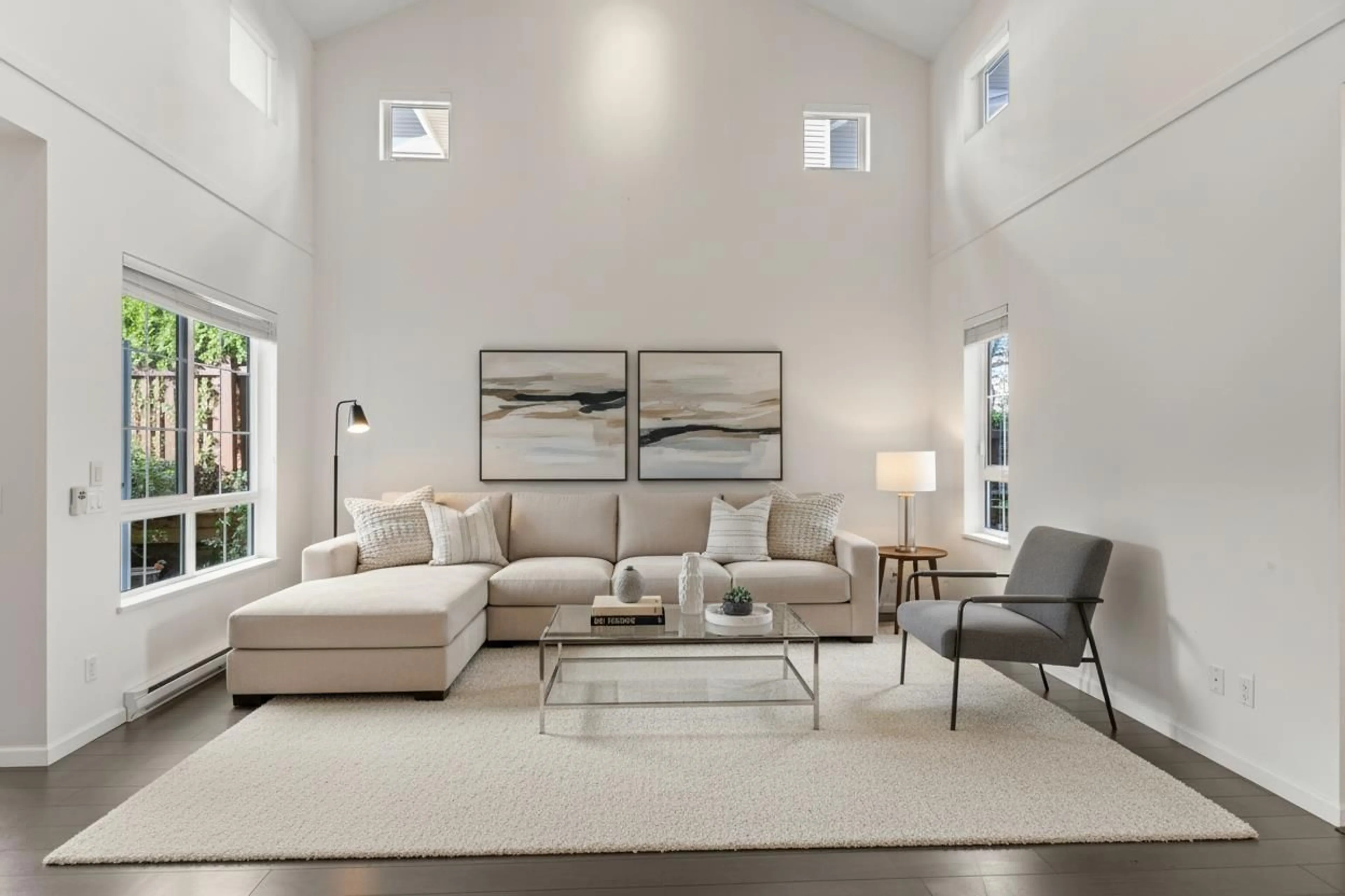 Living room with furniture, unknown for 6893 195A STREET, Surrey British Columbia V4N6K3