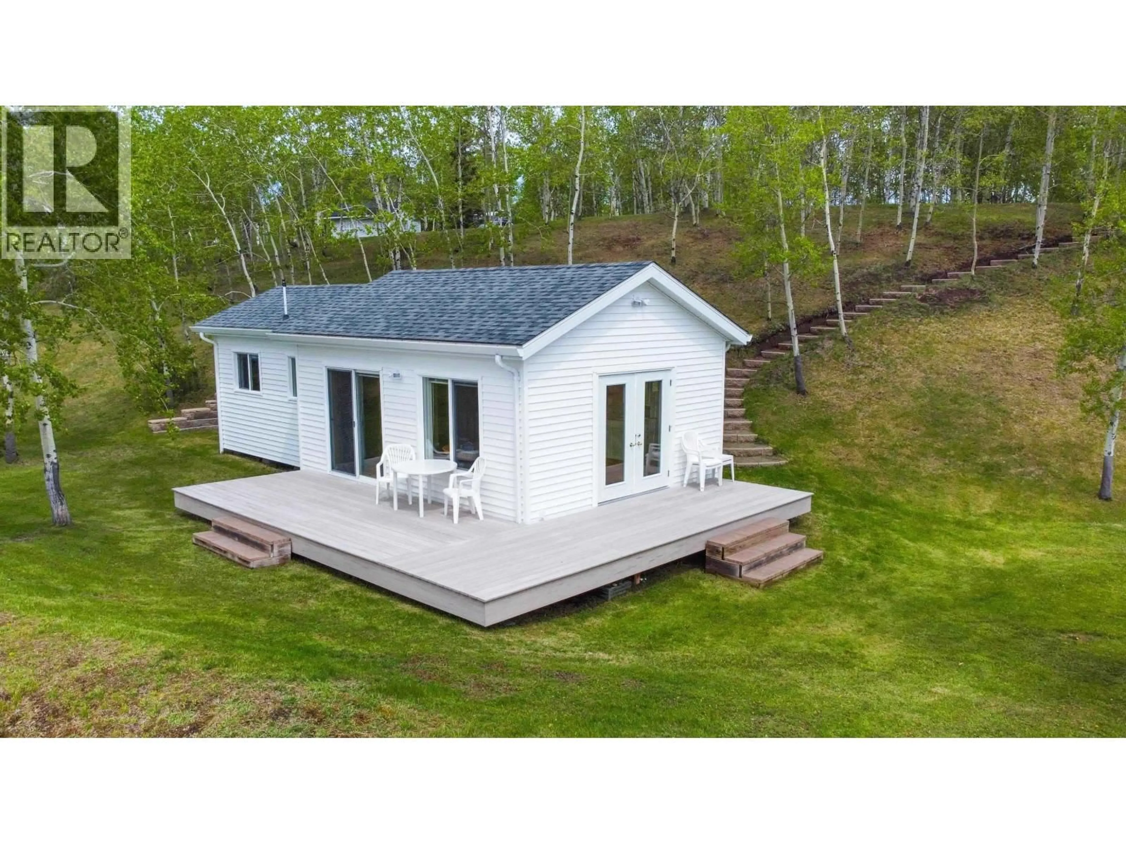 A pic from outside/outdoor area/front of a property/back of a property/a pic from drone, building for LOT 1 GREEN LAKE ROAD, 100 Mile House British Columbia V0K2K1