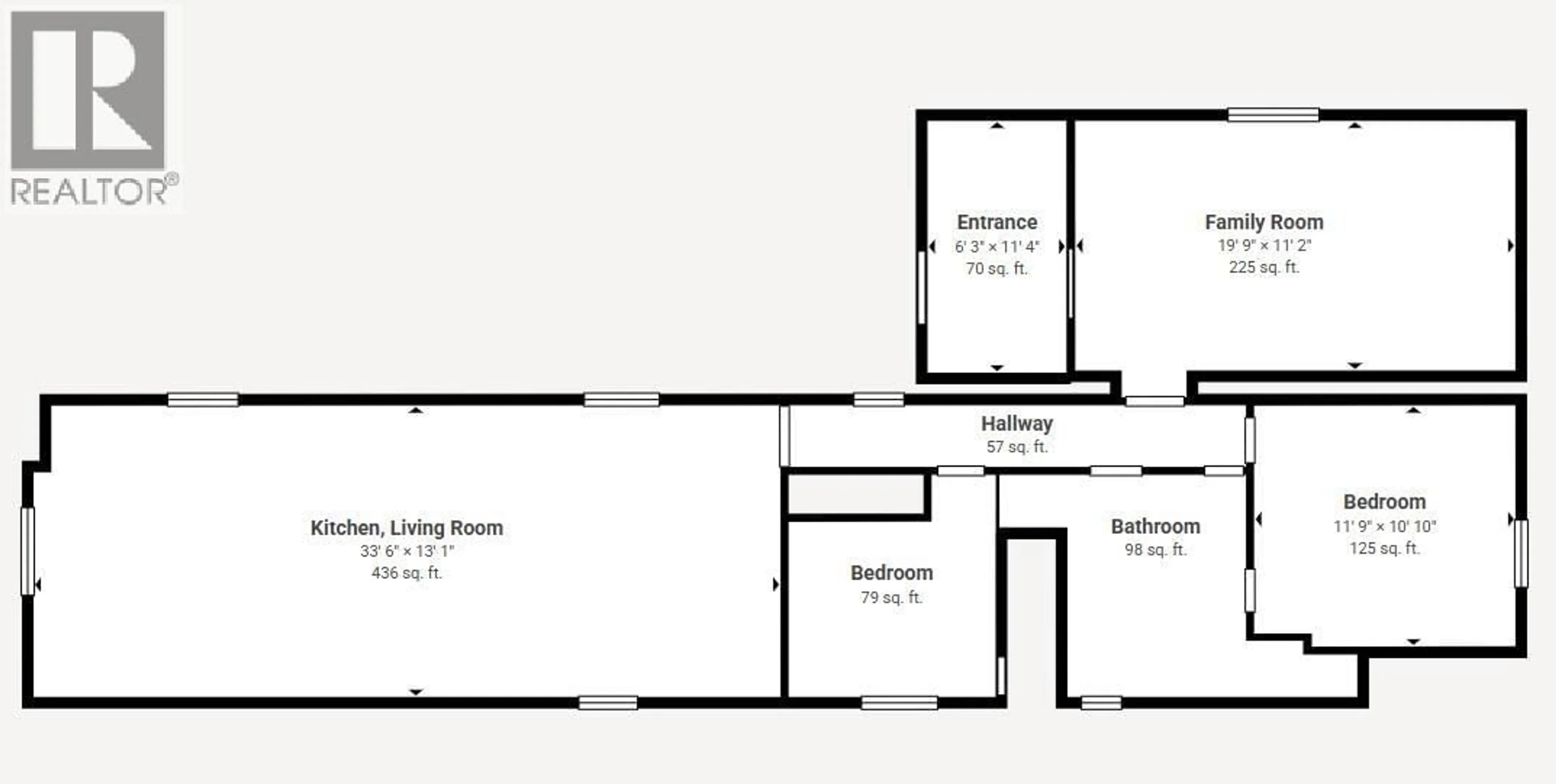 Floor plan for 43 - 313 WESTLAND ROAD, Quesnel British Columbia V2J4V4