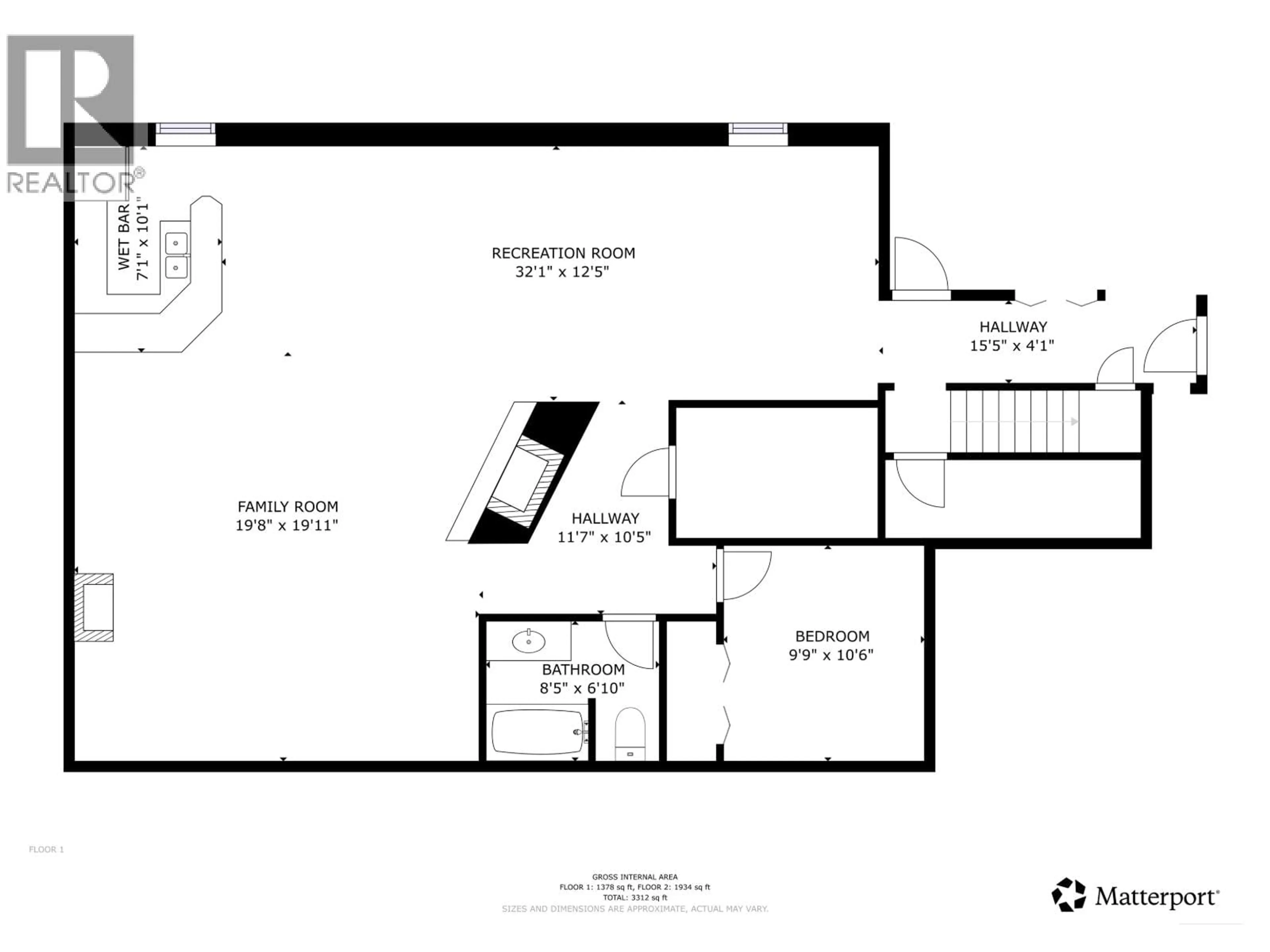 Floor plan for 312 SOCKEYE CREEK STREET, Terrace British Columbia V8G0G5
