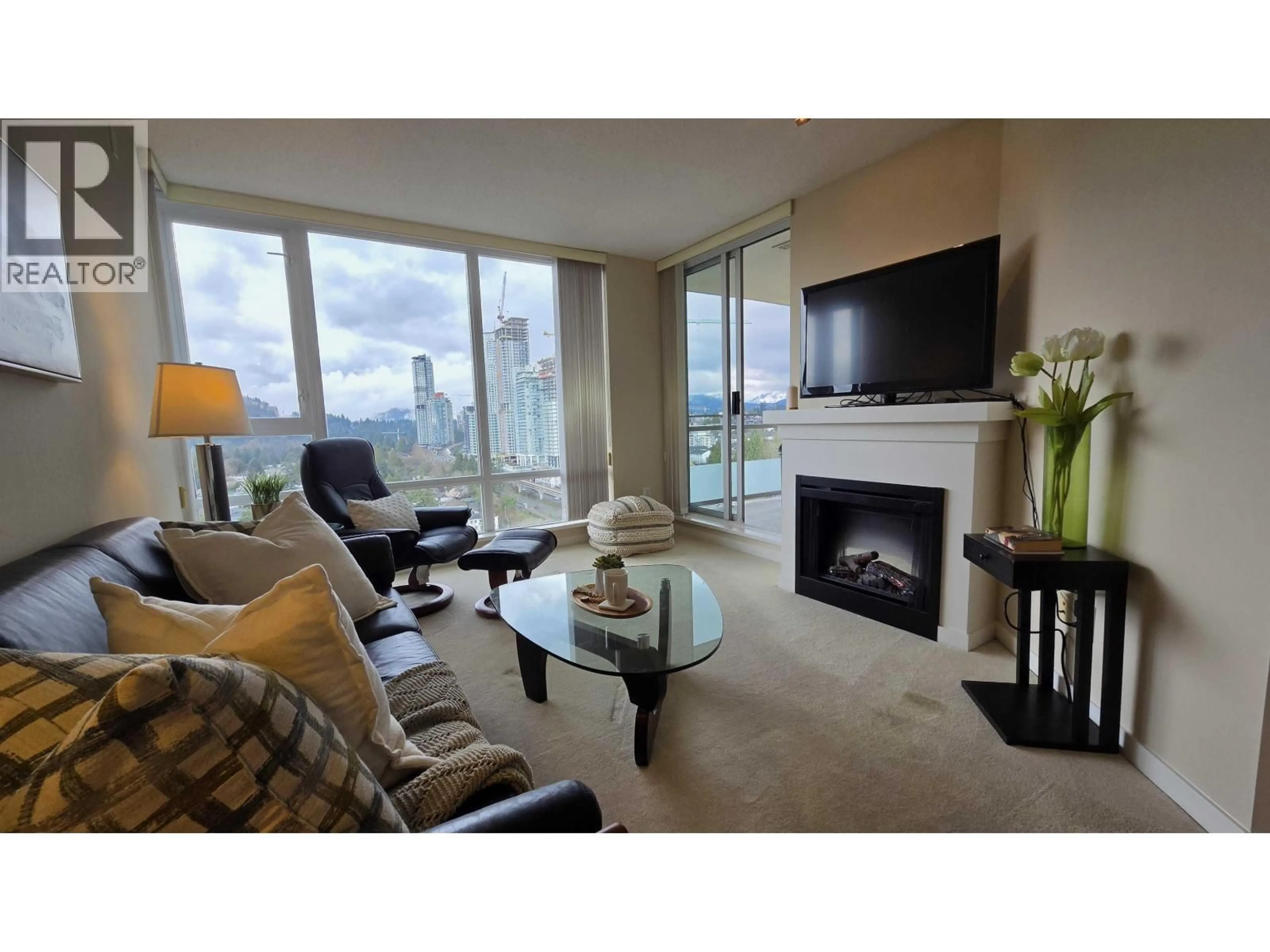 Living room with furniture, unknown for 2706 - 9868 CAMERON STREET, Burnaby British Columbia V3J0A5