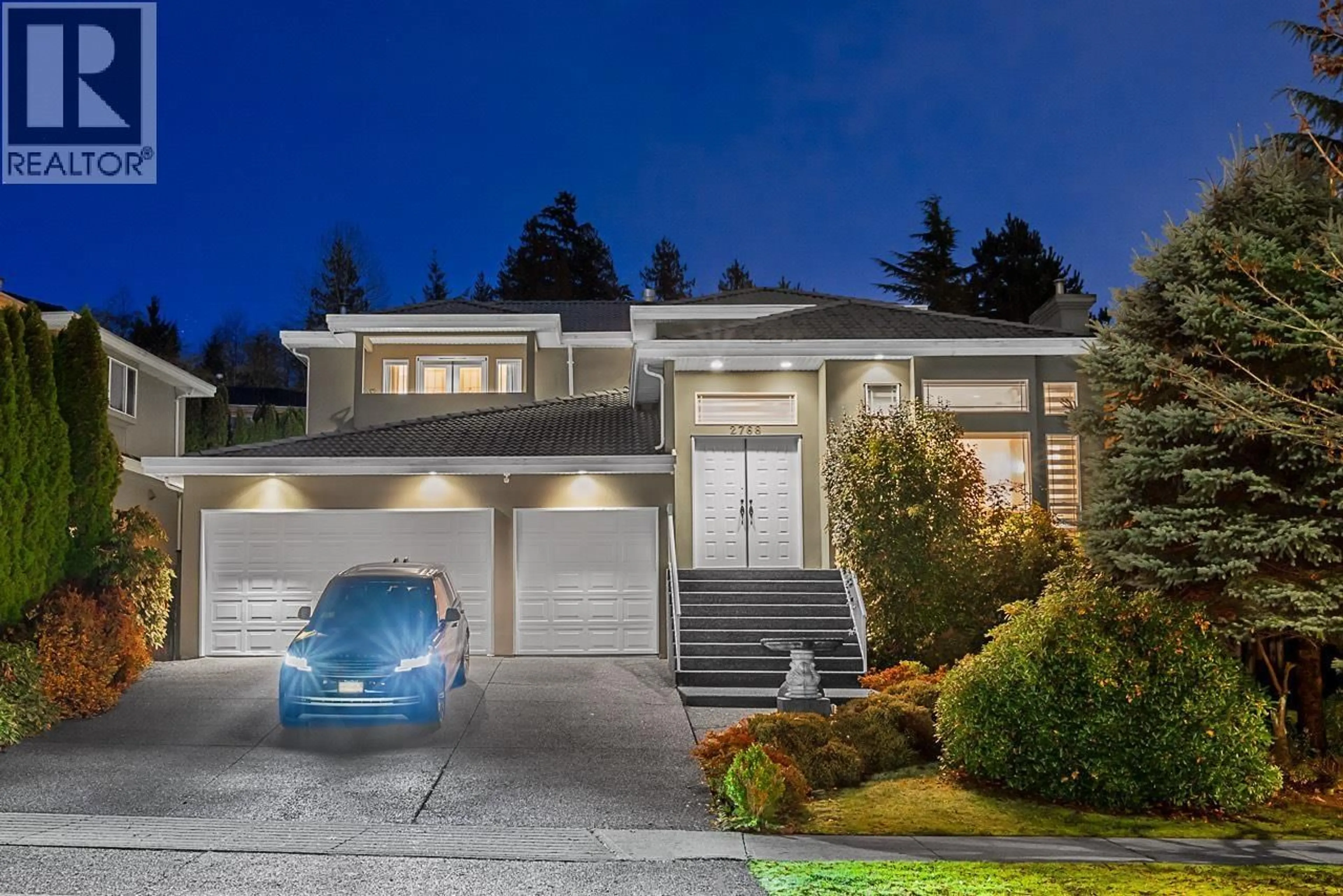 Home with vinyl exterior material, street for 2768 SOUTHCREST DRIVE, Burnaby British Columbia V5A4V4