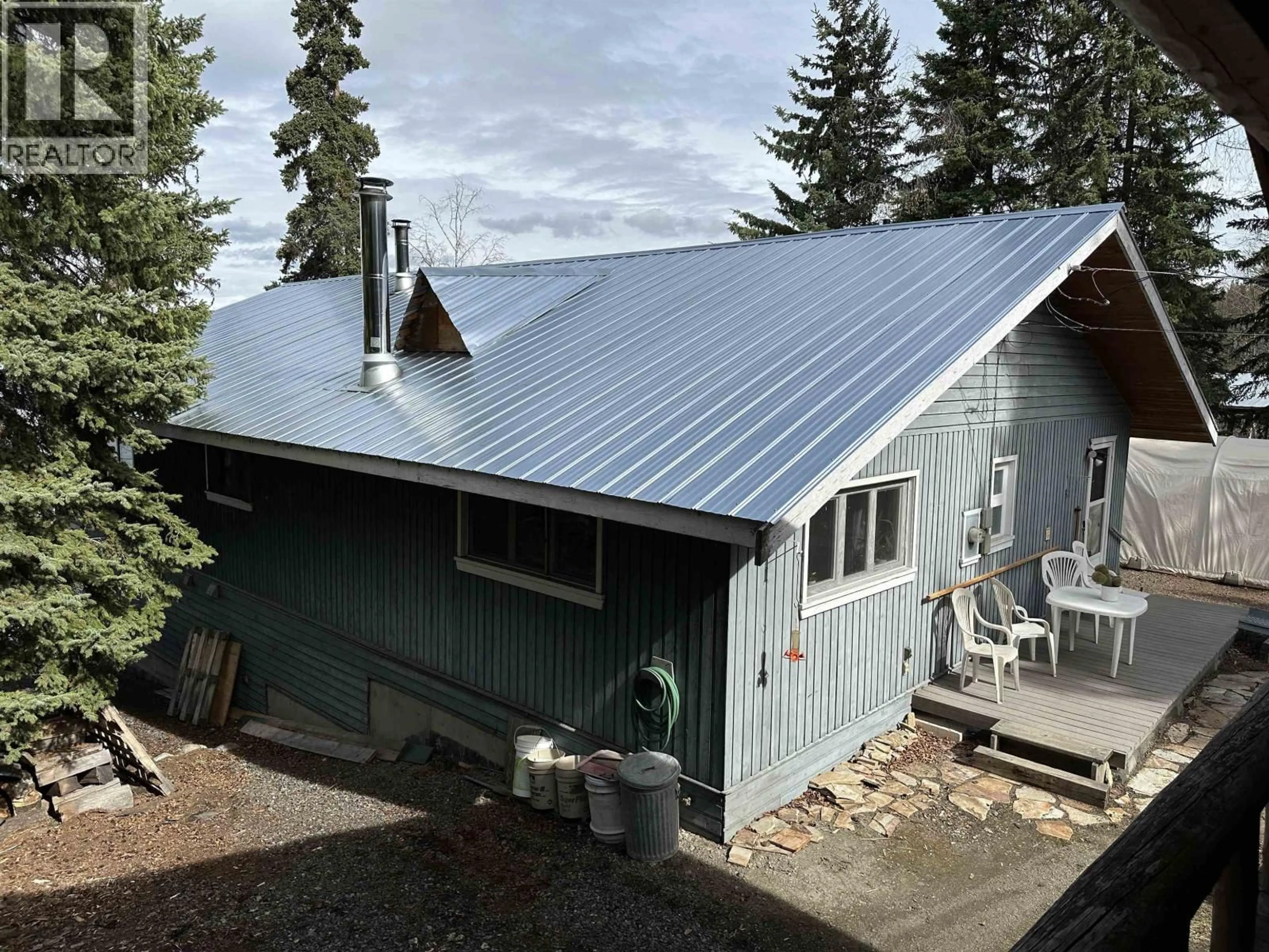 Home with vinyl exterior material, unknown for 7477 GREENALL ROAD, Bridge Lake British Columbia V0K1E0