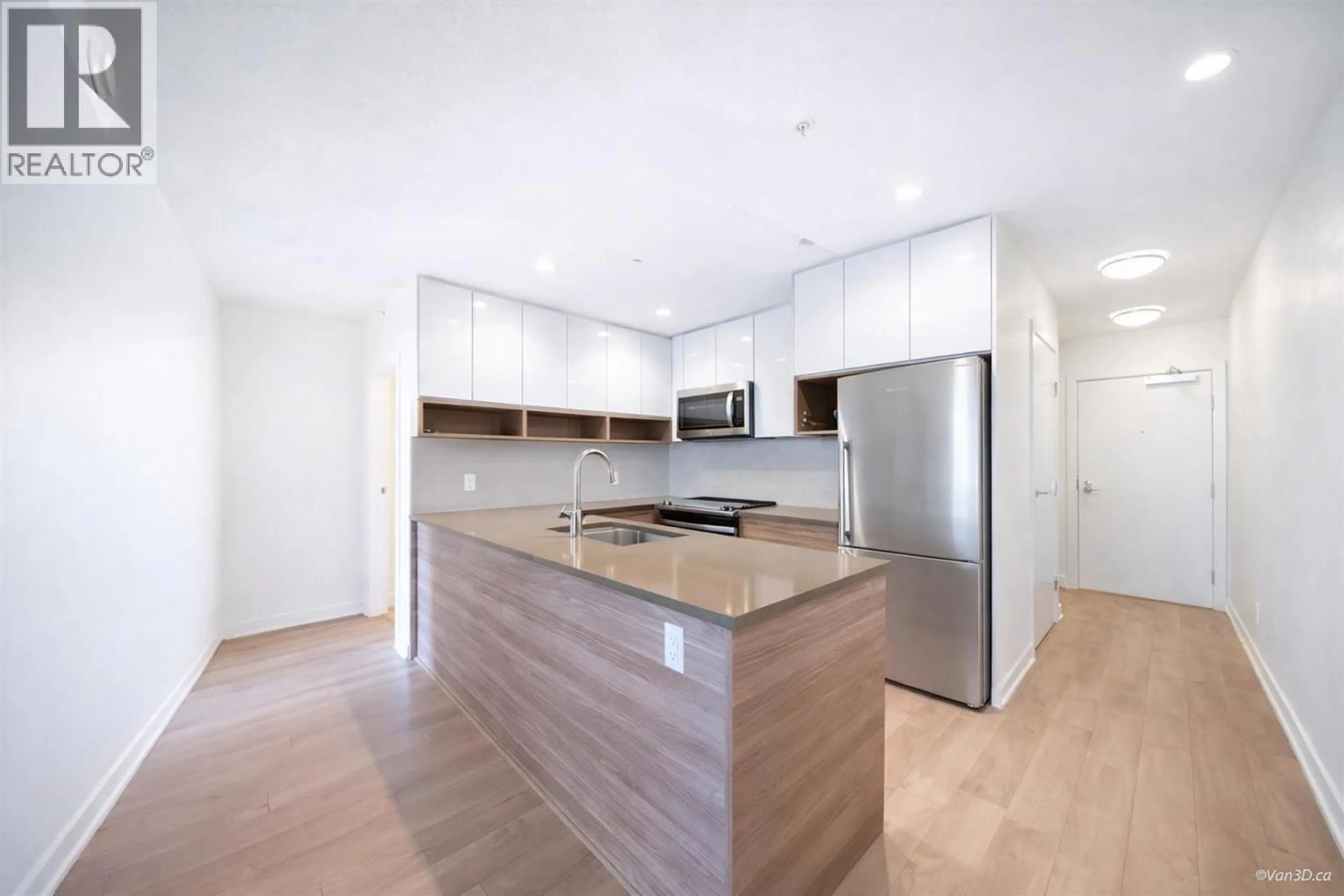 Open concept kitchen, unknown for 401 - 8850 UNIVERSITY CRESCENT, Burnaby British Columbia V5A4Y8