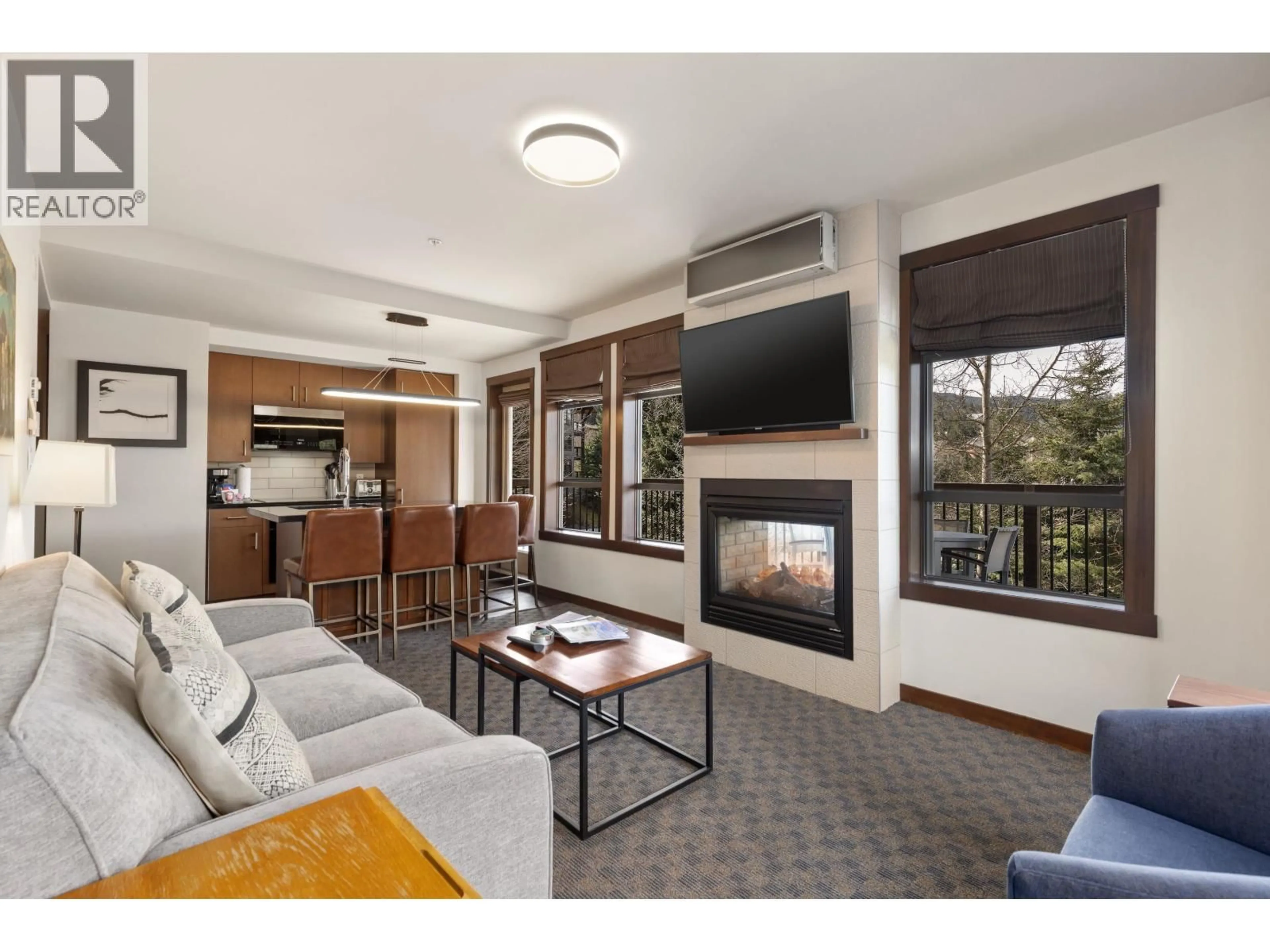 Living room with furniture, unknown for 108A - 2020 LONDON LANE, Whistler British Columbia V8E0B6