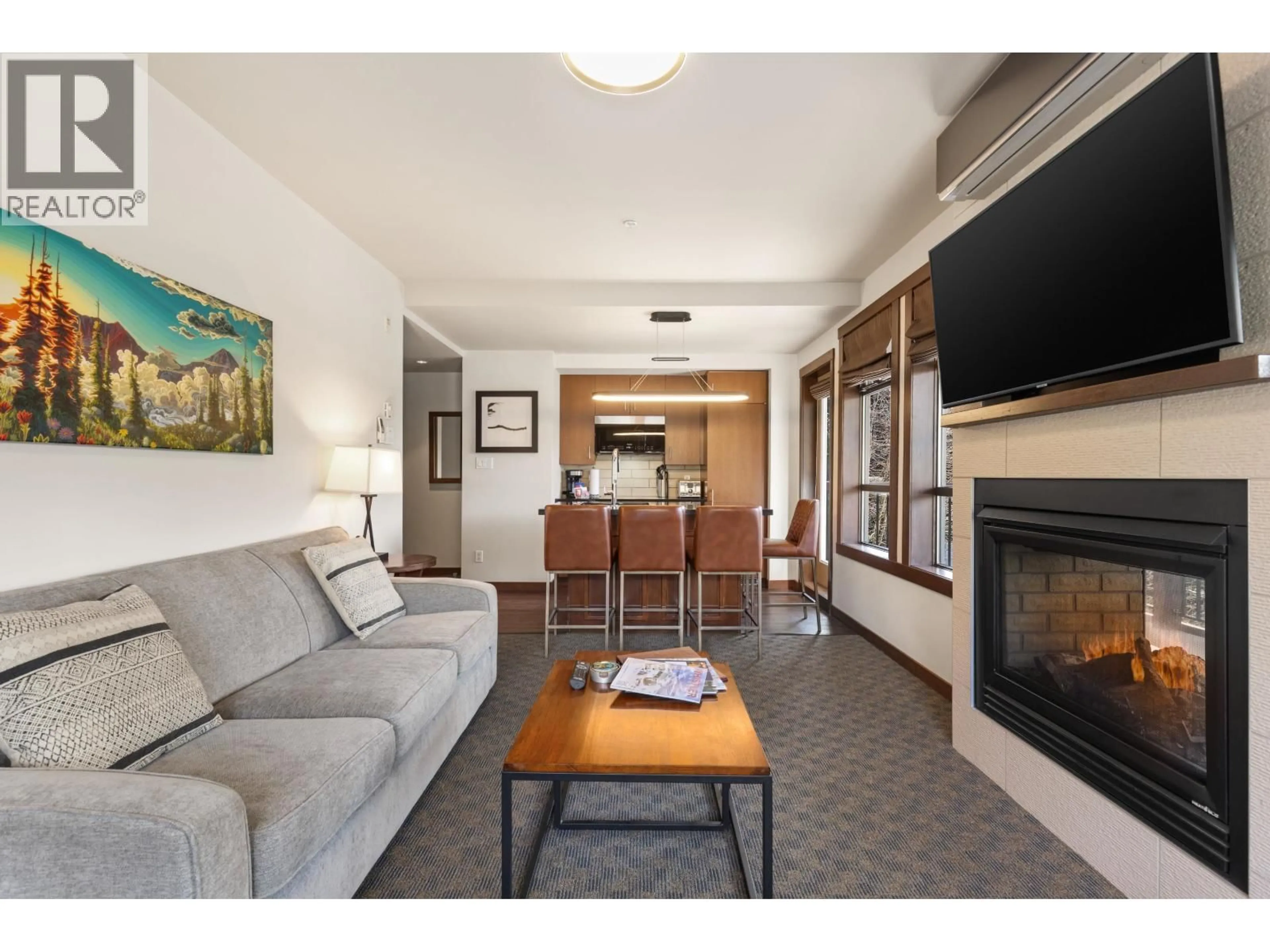 Living room with furniture, unknown for 108A - 2020 LONDON LANE, Whistler British Columbia V8E0B6