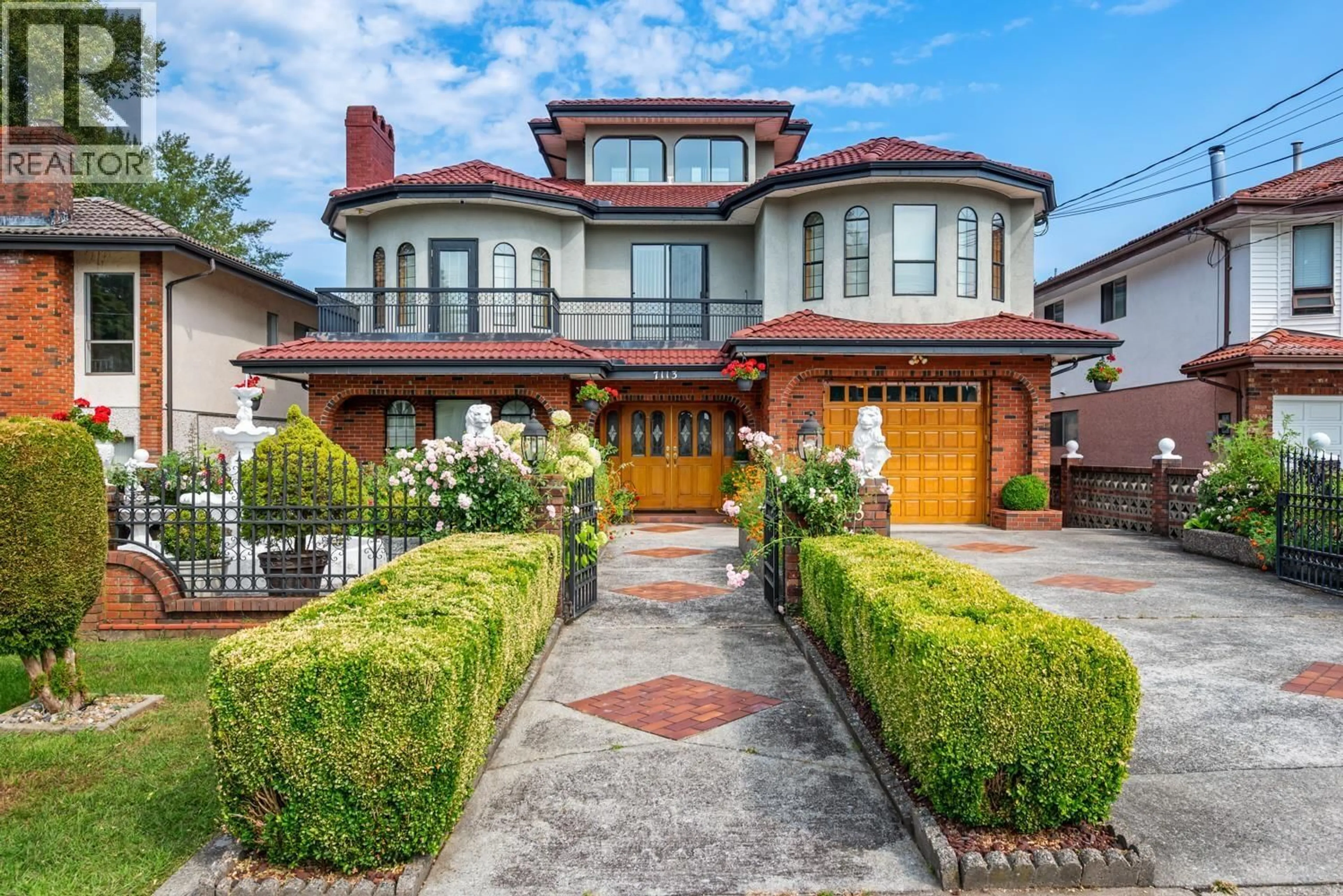 Home with brick exterior material, street for 7113 UNION STREET, Burnaby British Columbia V5A1H8