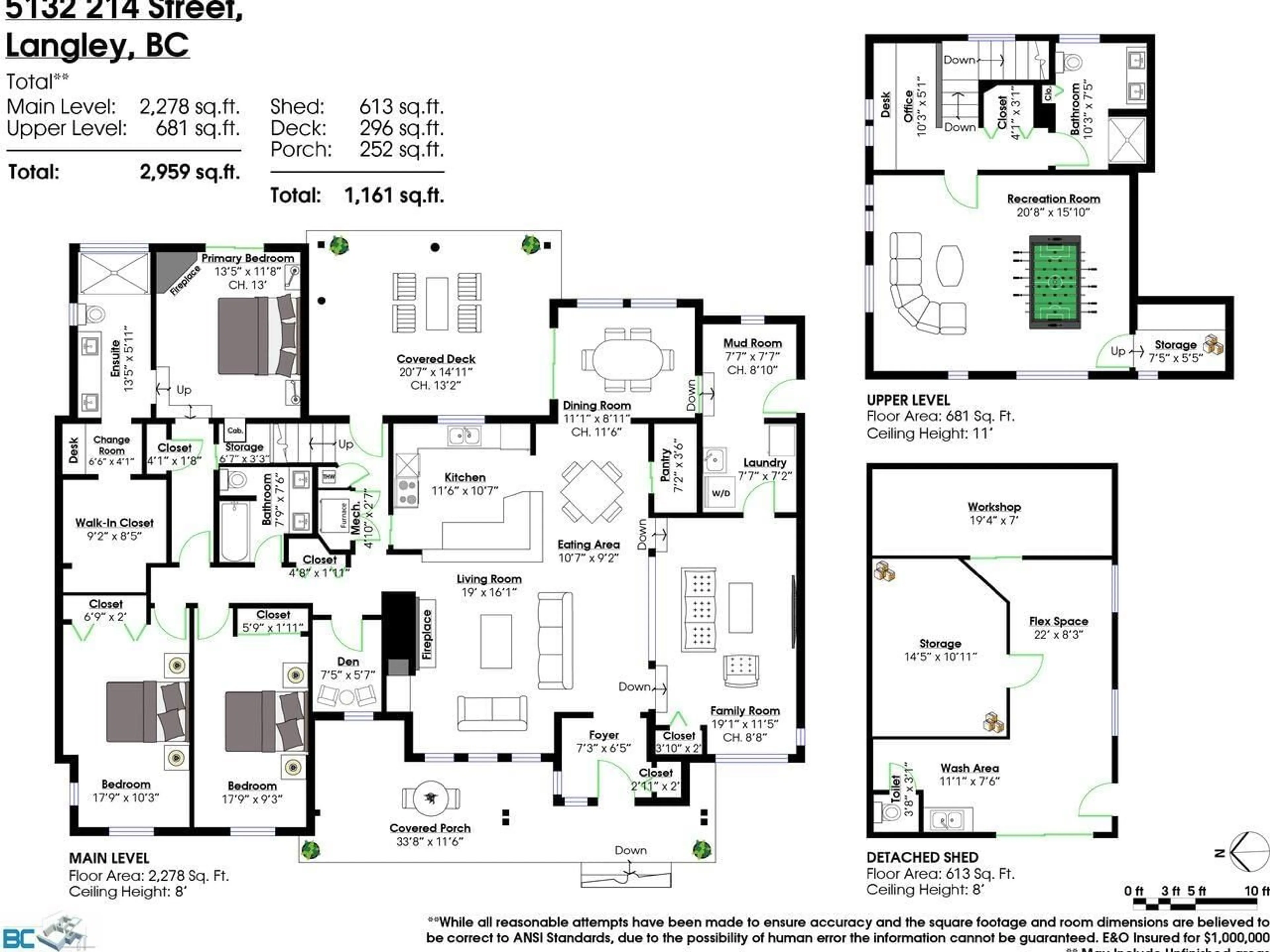 Floor plan for 5132 214 STREET, Langley British Columbia V3A5B7