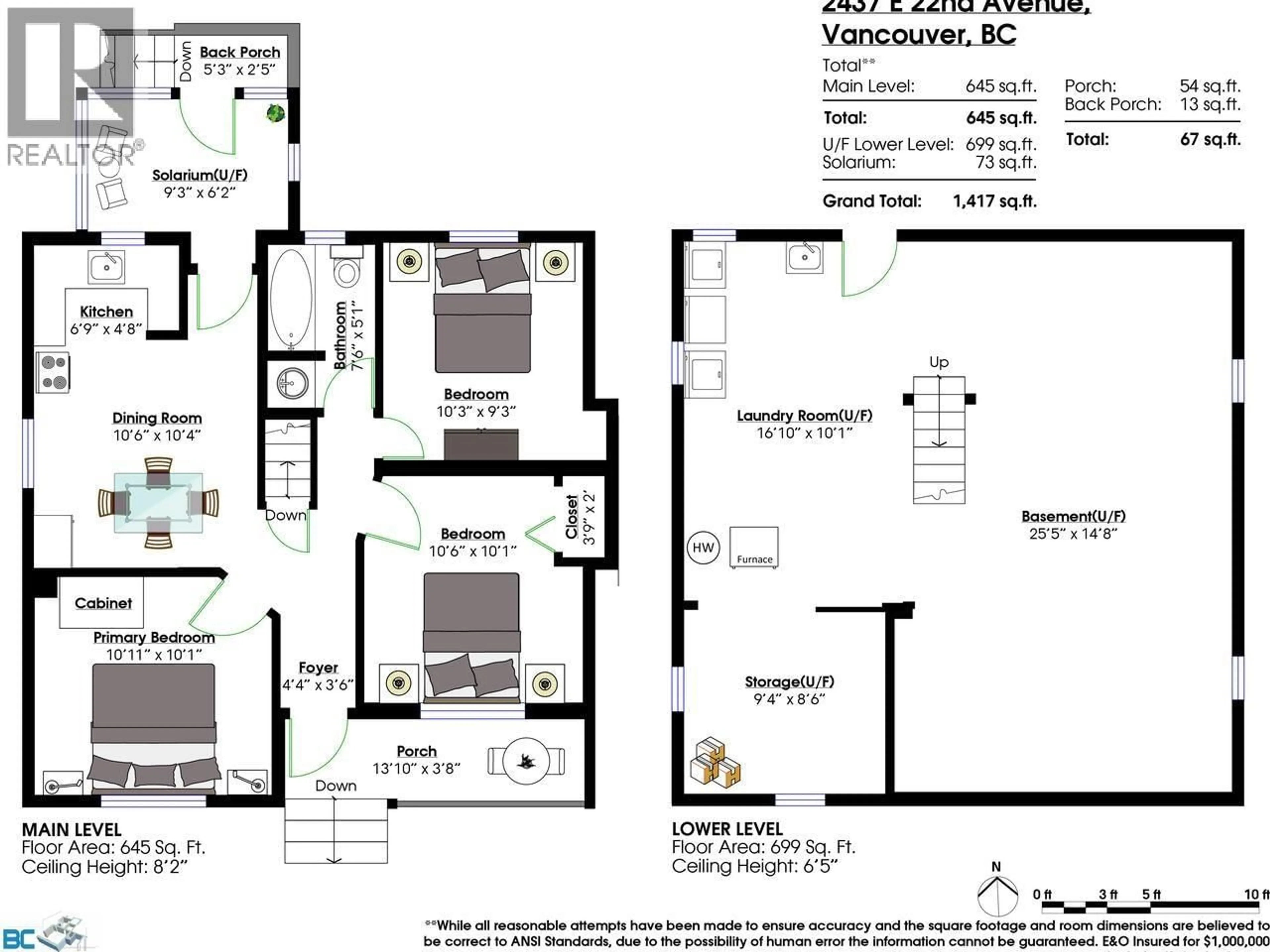 Floor plan for 2437 E 22ND AVENUE, Vancouver British Columbia V5M2X4