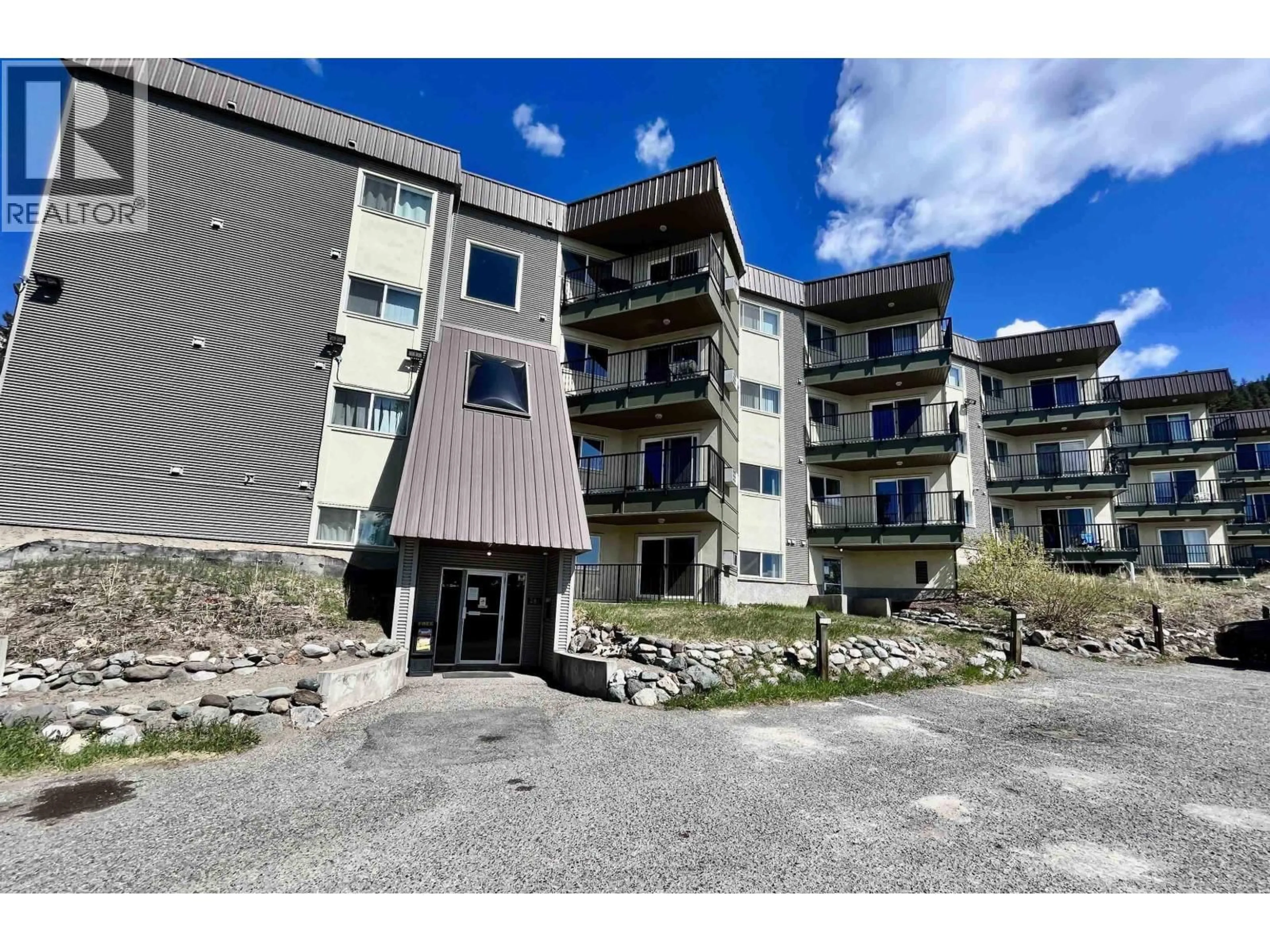 A pic from outside/outdoor area/front of a property/back of a property/a pic from drone, unknown for 103 - 282 BROADWAY AVENUE, Williams Lake British Columbia V2G4J8