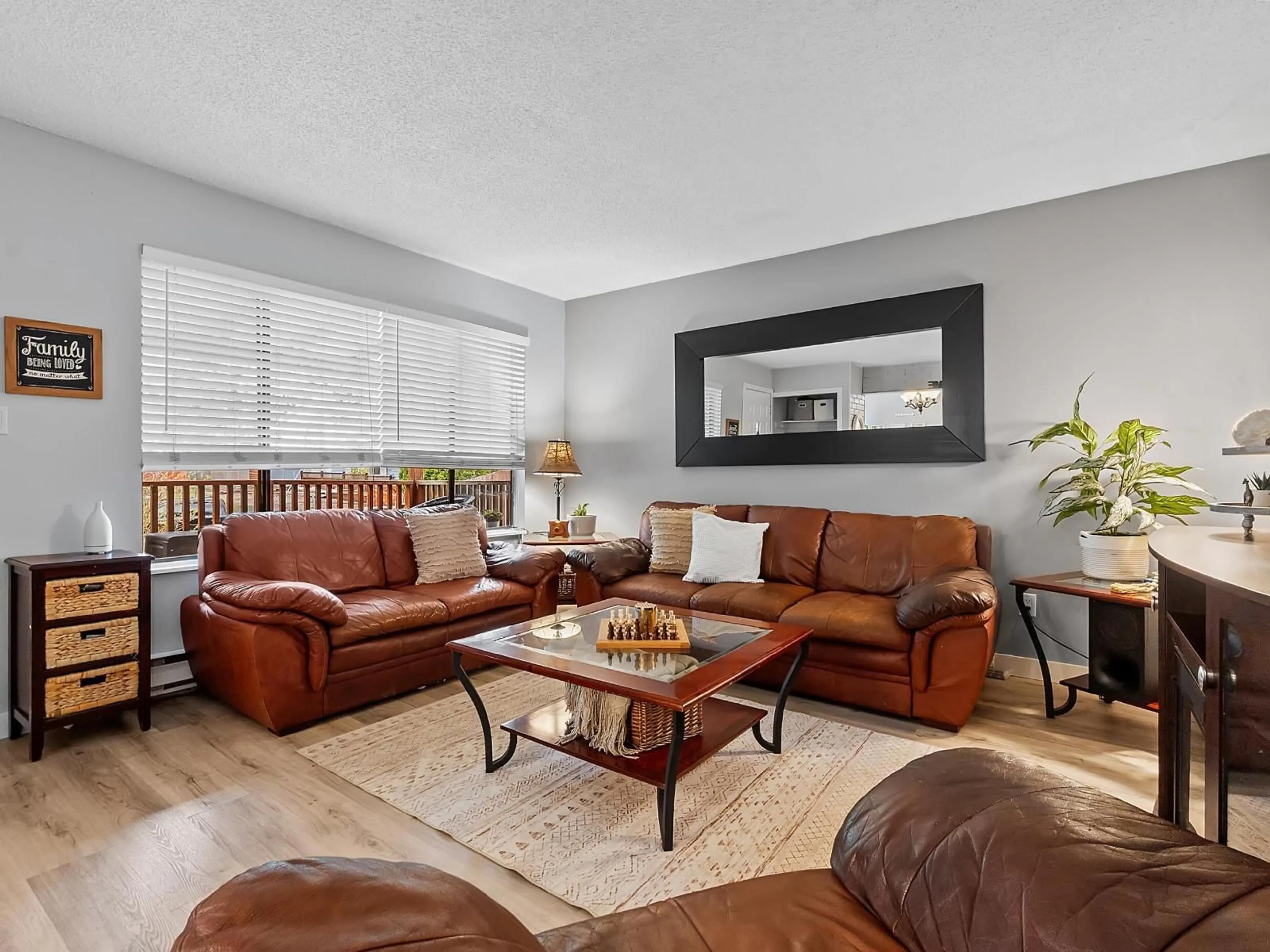 Living room with furniture, unknown for 4552 200A STREET, Langley British Columbia V3A6J7