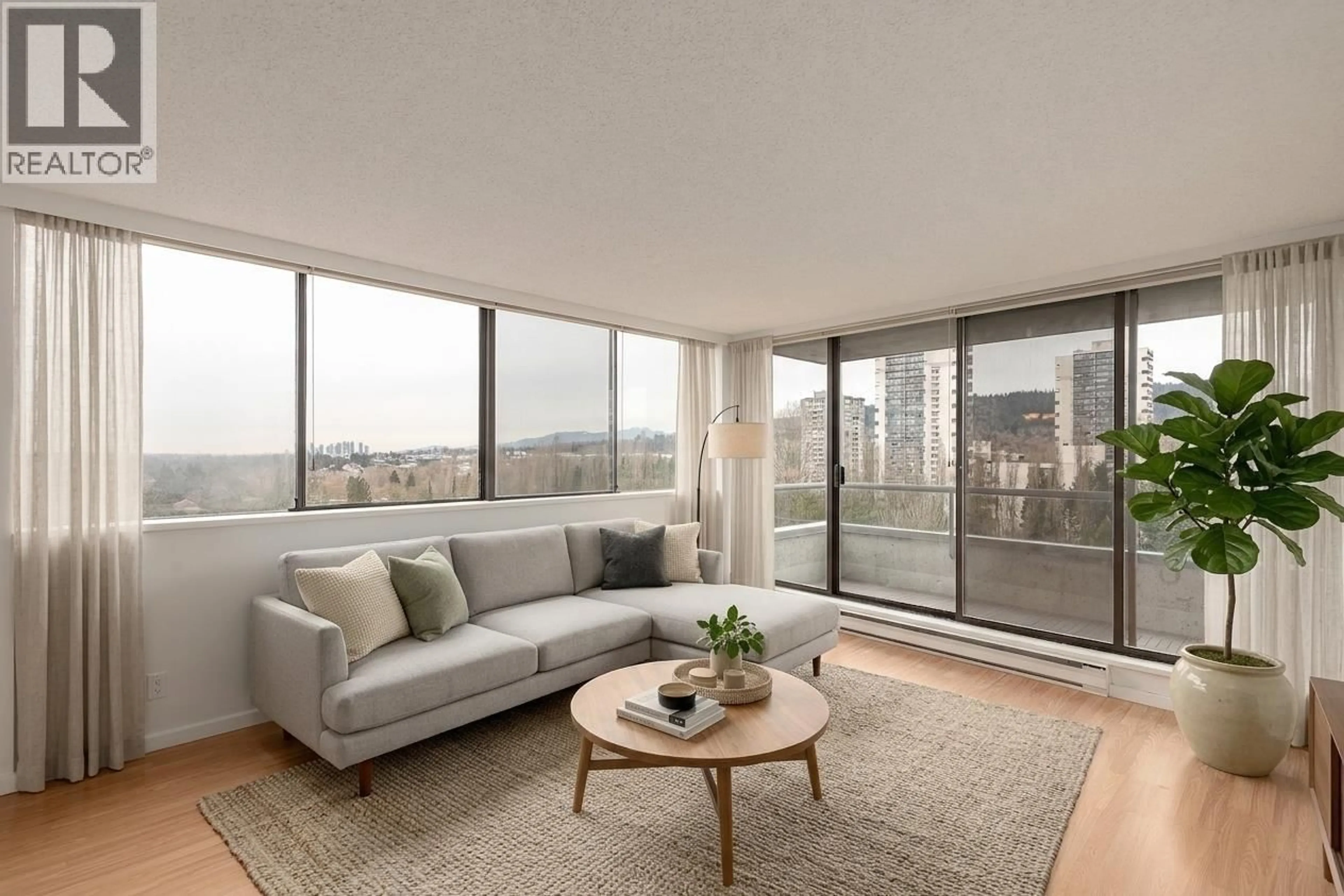 Living room with furniture, unknown for 1206 - 3970 CARRIGAN COURT, Burnaby British Columbia V3N4S5