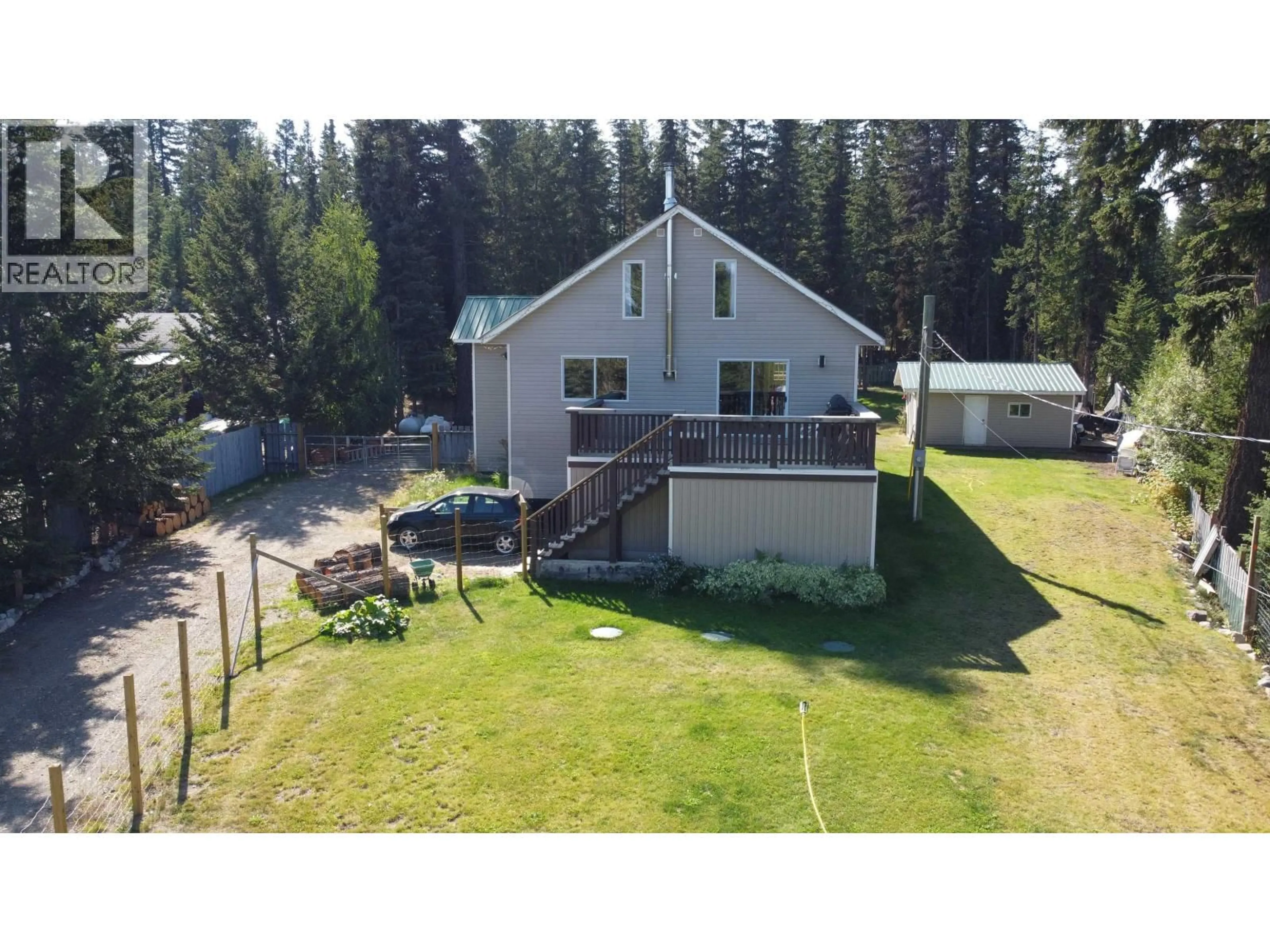 A pic from outside/outdoor area/front of a property/back of a property/a pic from drone, unknown for 7617 CLEARVIEW ROAD, Lone Butte British Columbia V0K1X3