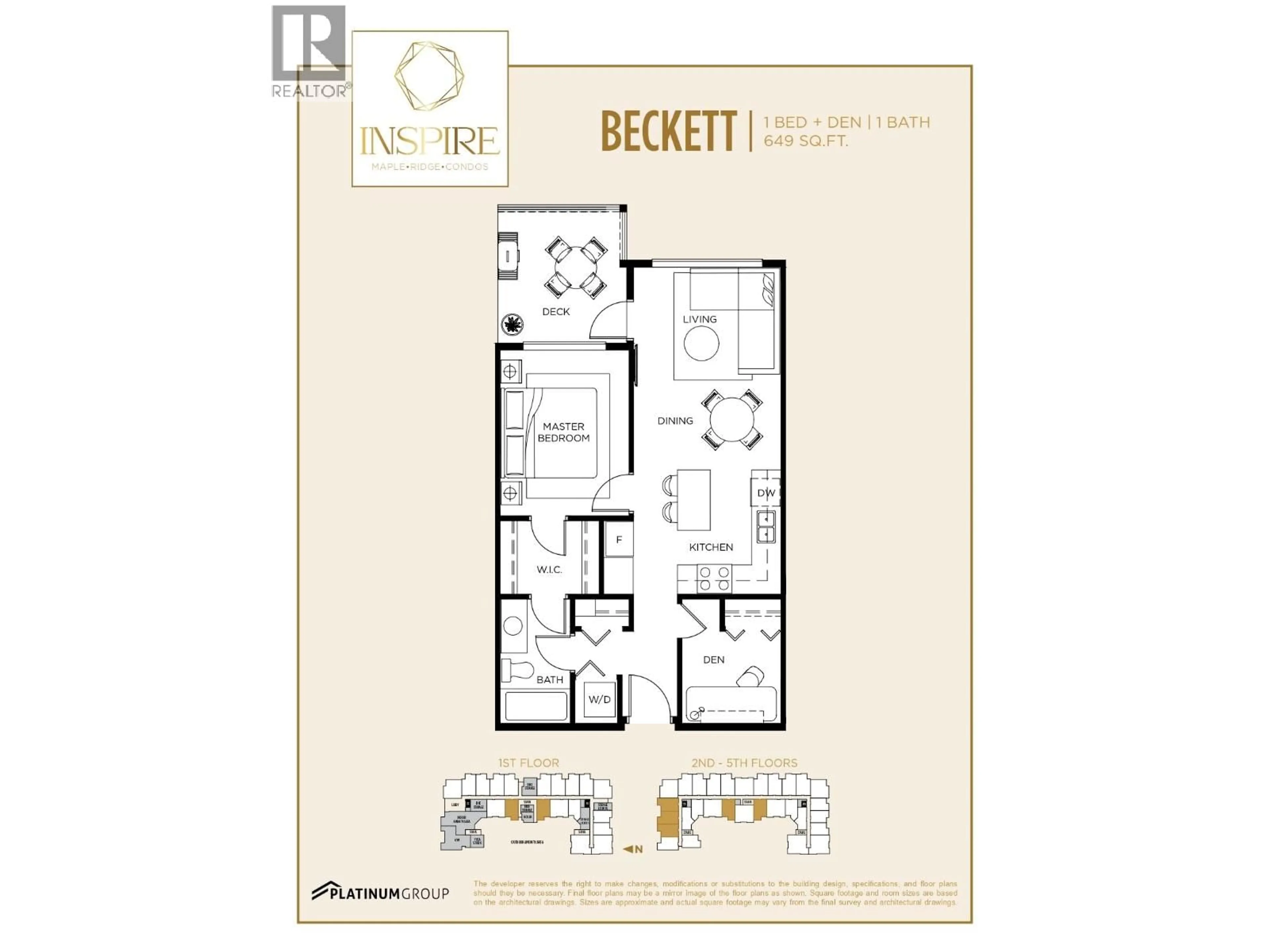 Floor plan for 303 - 12133 223 STREET, Maple Ridge British Columbia V2X5Y6