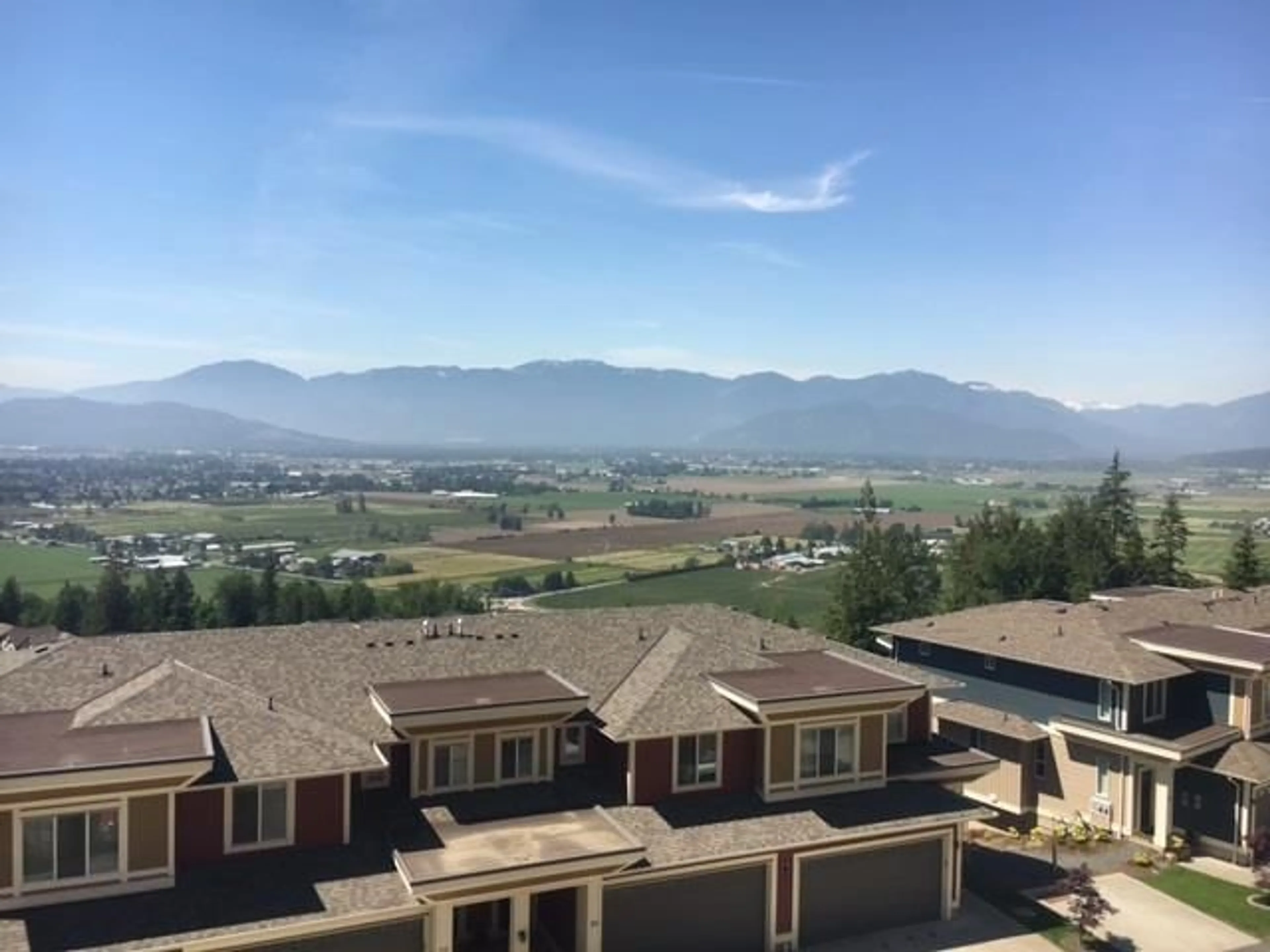 A pic from outside/outdoor area/front of a property/back of a property/a pic from drone, mountain view for 133 - 6026 LINDEMAN STREET, Chilliwack British Columbia V2R0W1