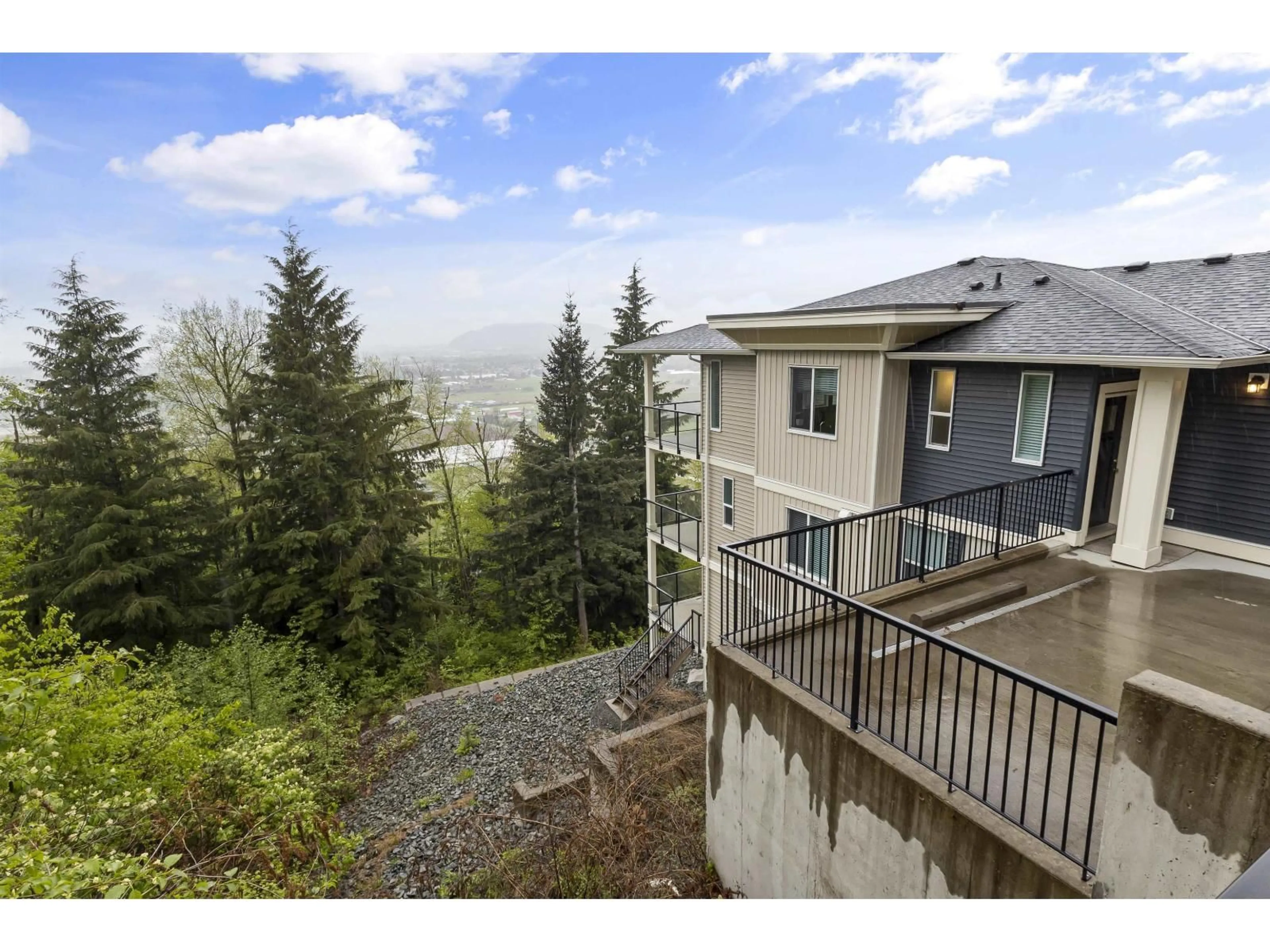 A pic from outside/outdoor area/front of a property/back of a property/a pic from drone, mountain view for 133 - 6026 LINDEMAN STREET, Chilliwack British Columbia V2R0W1
