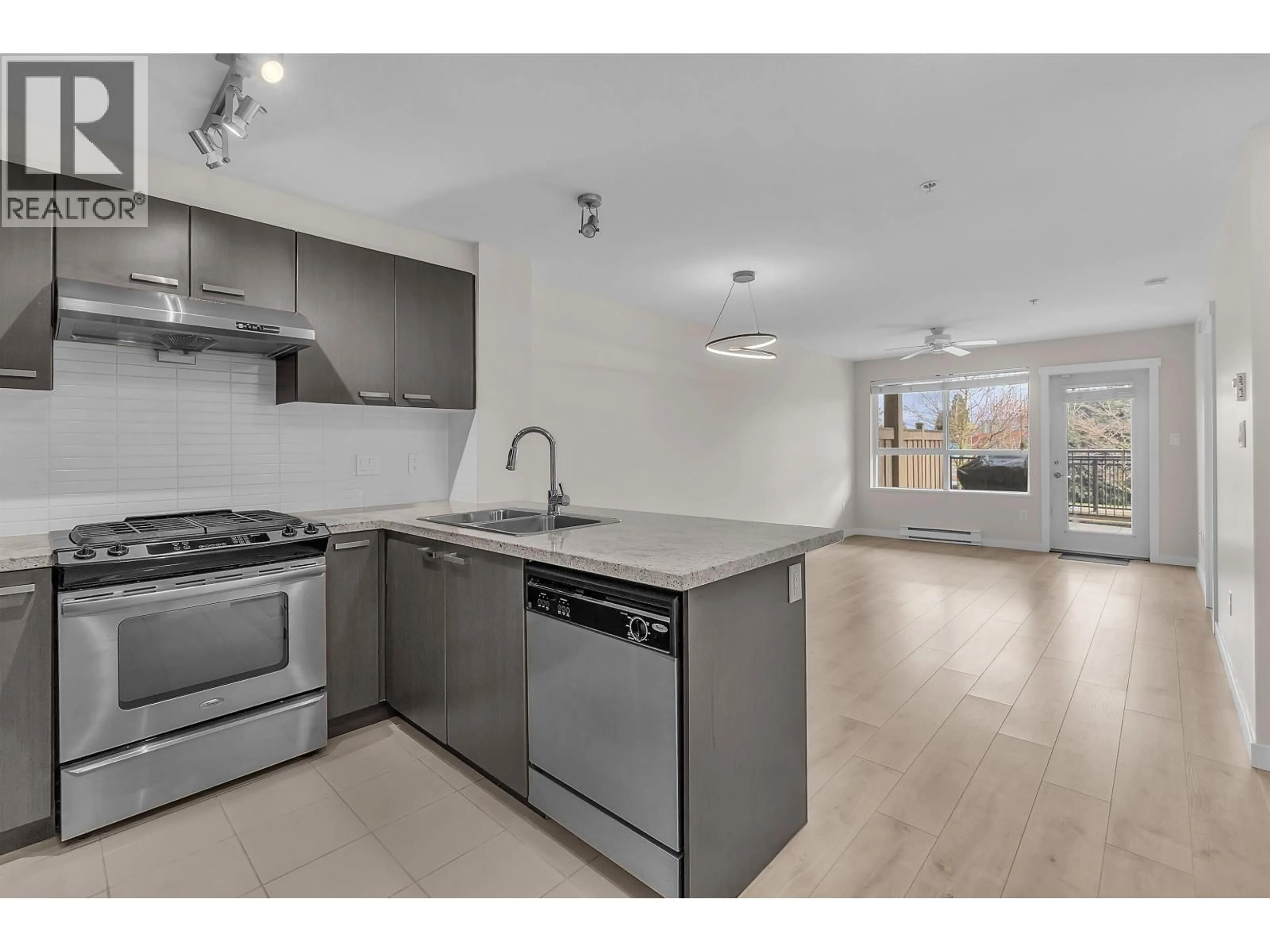 Open concept kitchen, unknown for 108 - 9500 ODLIN ROAD, Richmond British Columbia V6X0H5