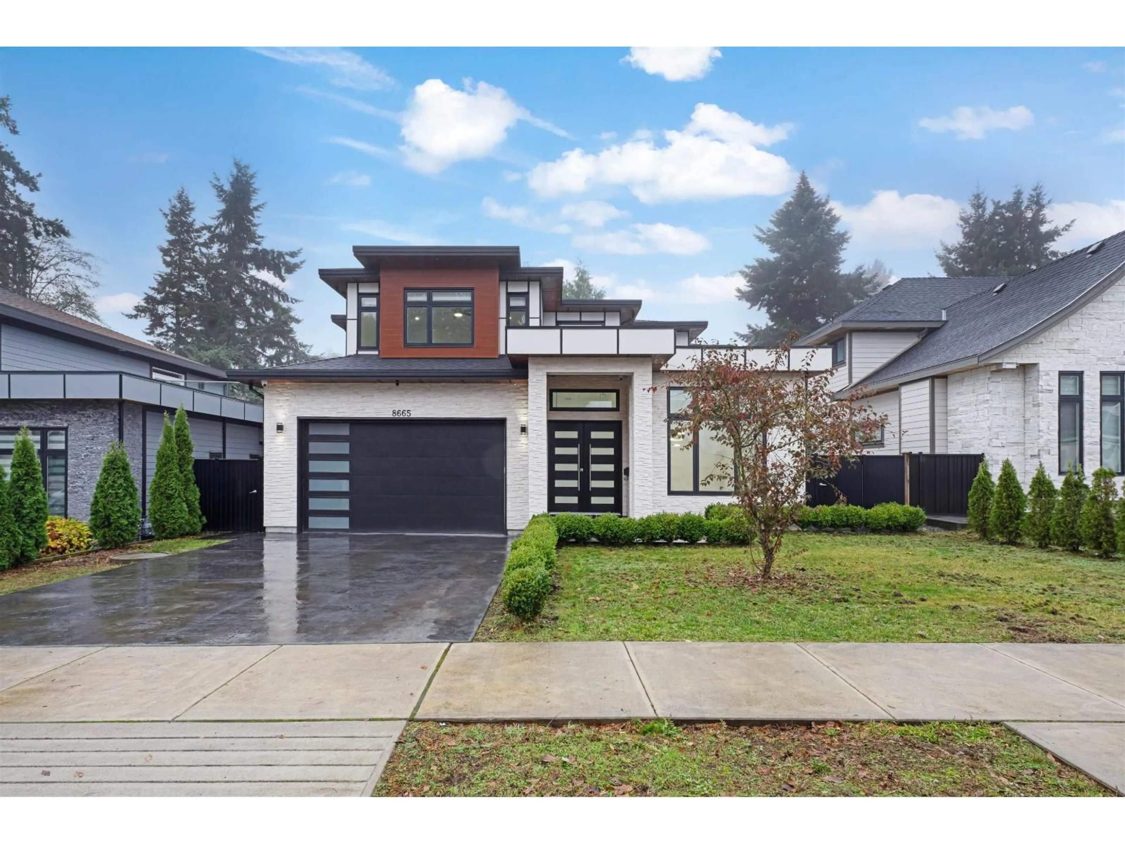 Home with brick exterior material, street for 8665 154A STREET, Surrey British Columbia V3S3N7