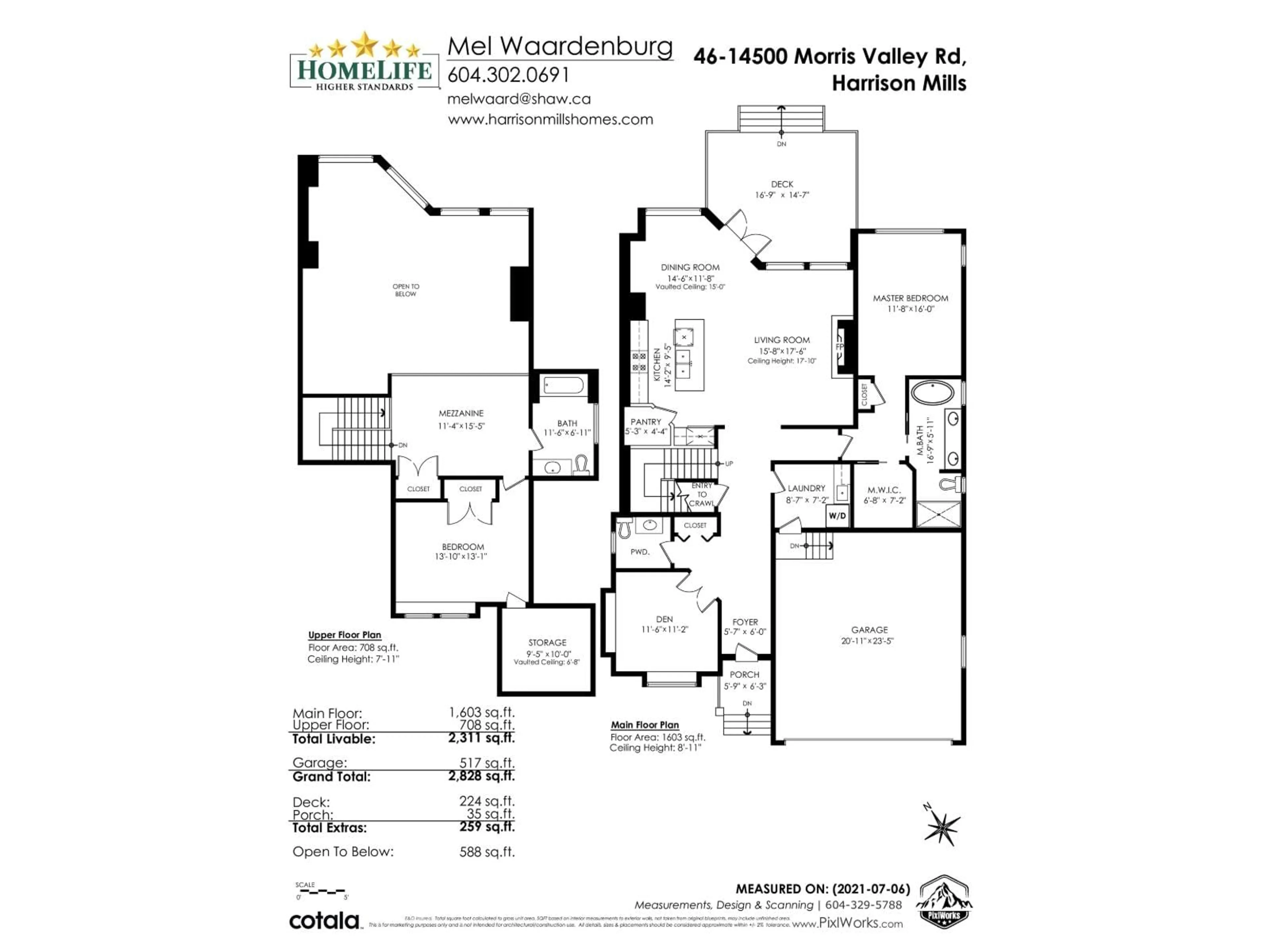 Floor plan for 46 - 14500 MORRIS VALLEY ROAD, Mission British Columbia V0M1A1