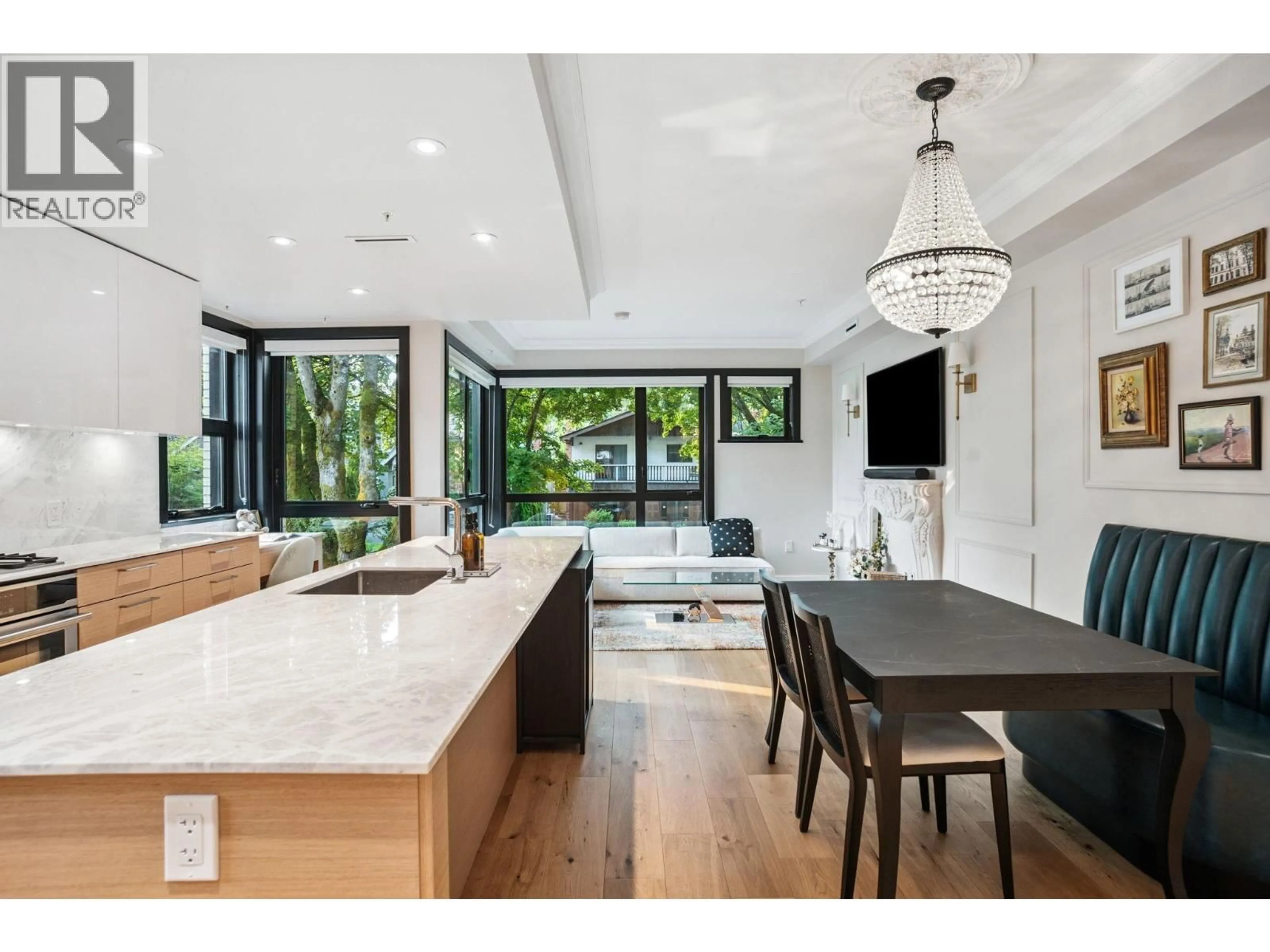 Open concept kitchen, unknown for 201 - 3669 WEST 11TH AVENUE, Vancouver British Columbia V6R2K4